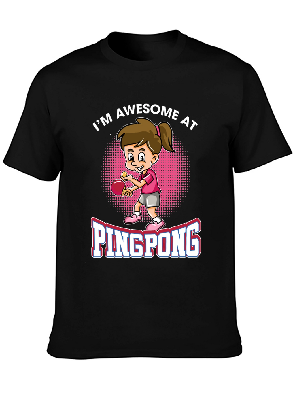 Awesome Ping Pong Girls T-Shirt