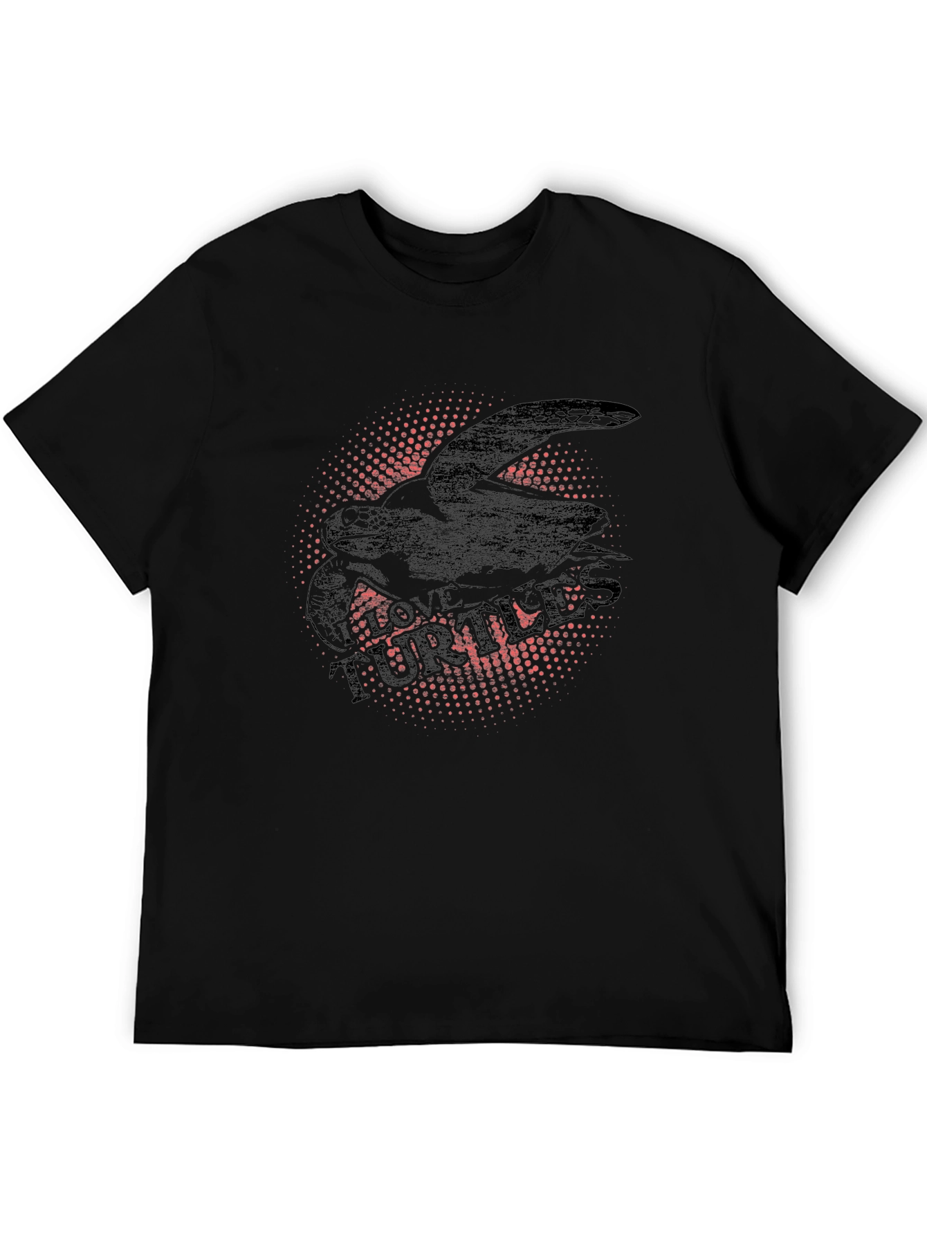 Love Turtles T-Shirt - Black