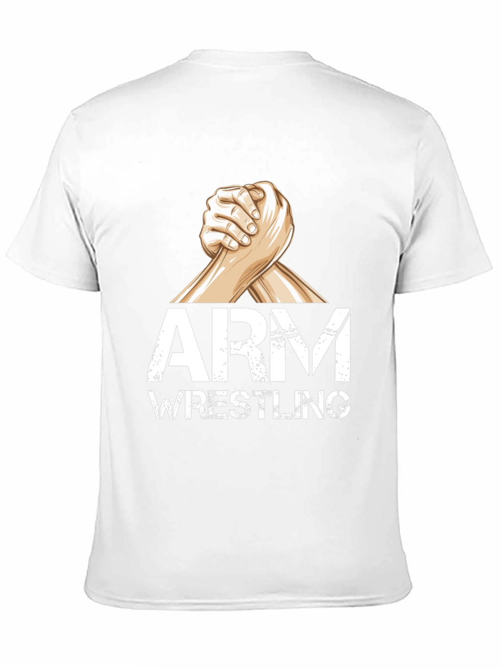 Arm Wrestling Graphic T-Shirt - Black