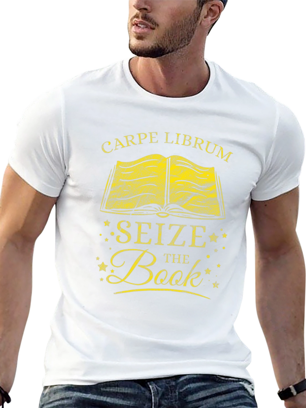 Carpe Librum T-Shirt - Seize The Book Graphic Tee