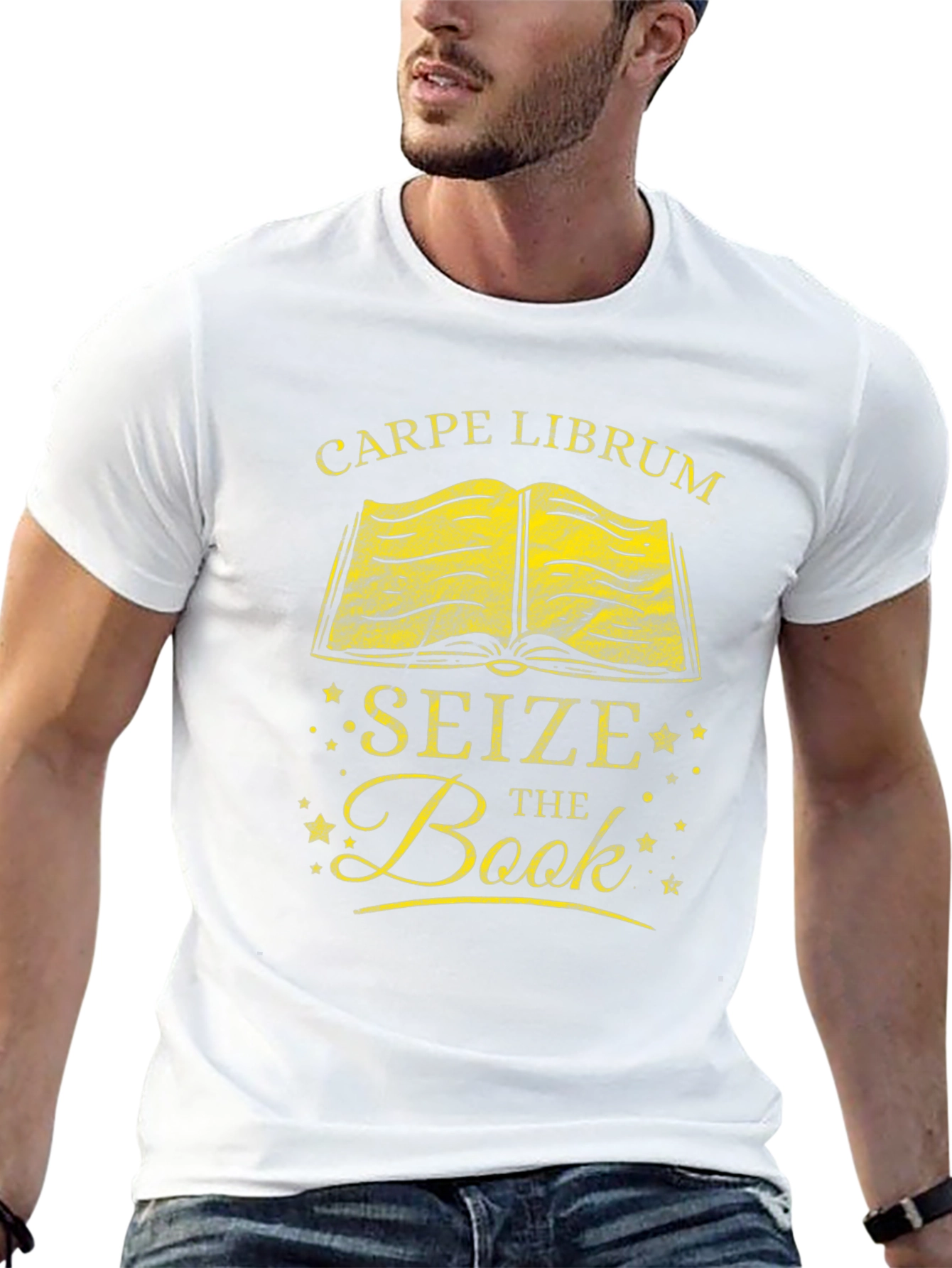 Carpe Librum T-Shirt - Seize The Book Graphic Tee