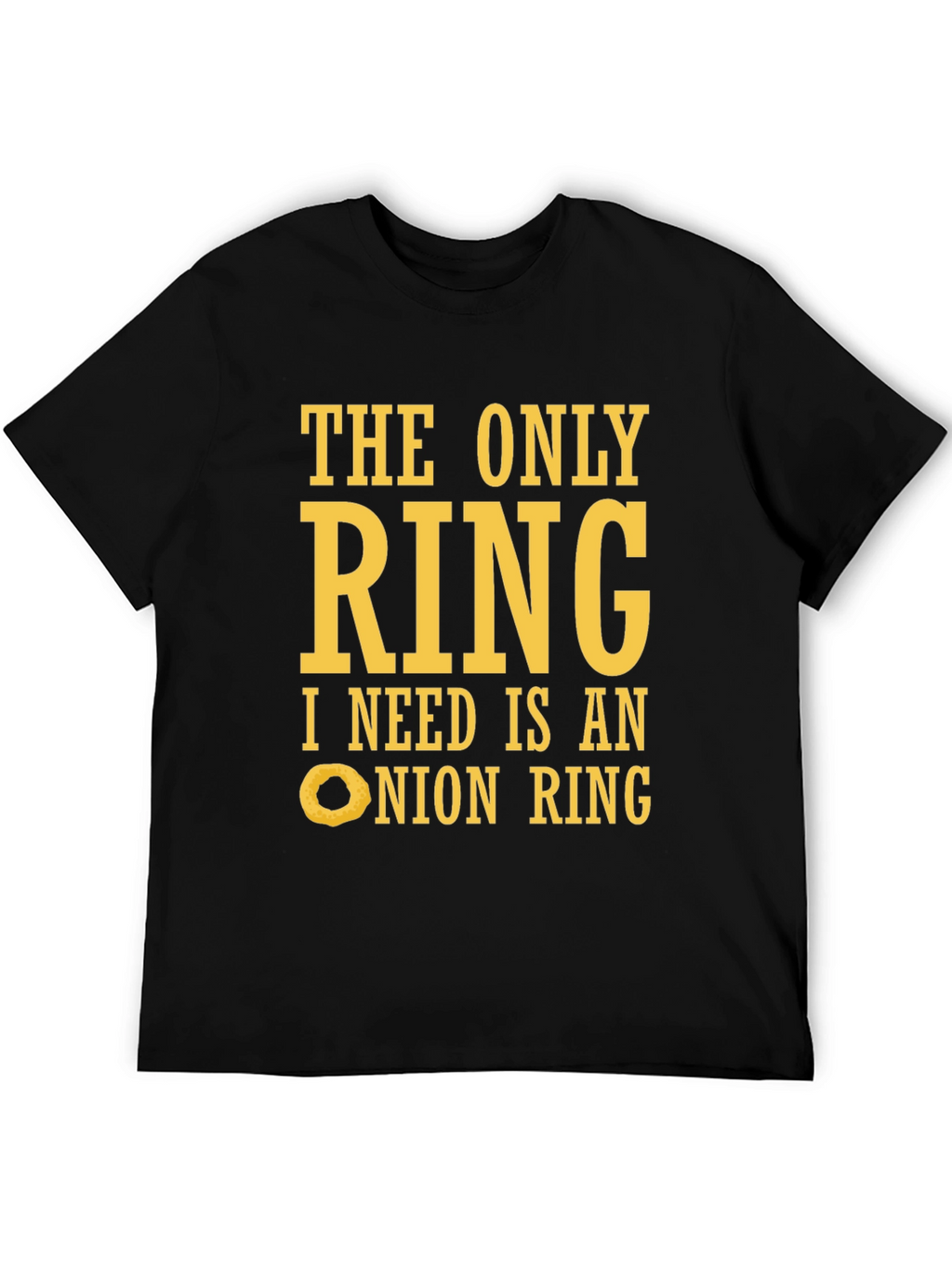 Funny Onion Ring T-Shirt - Foodie Apparel