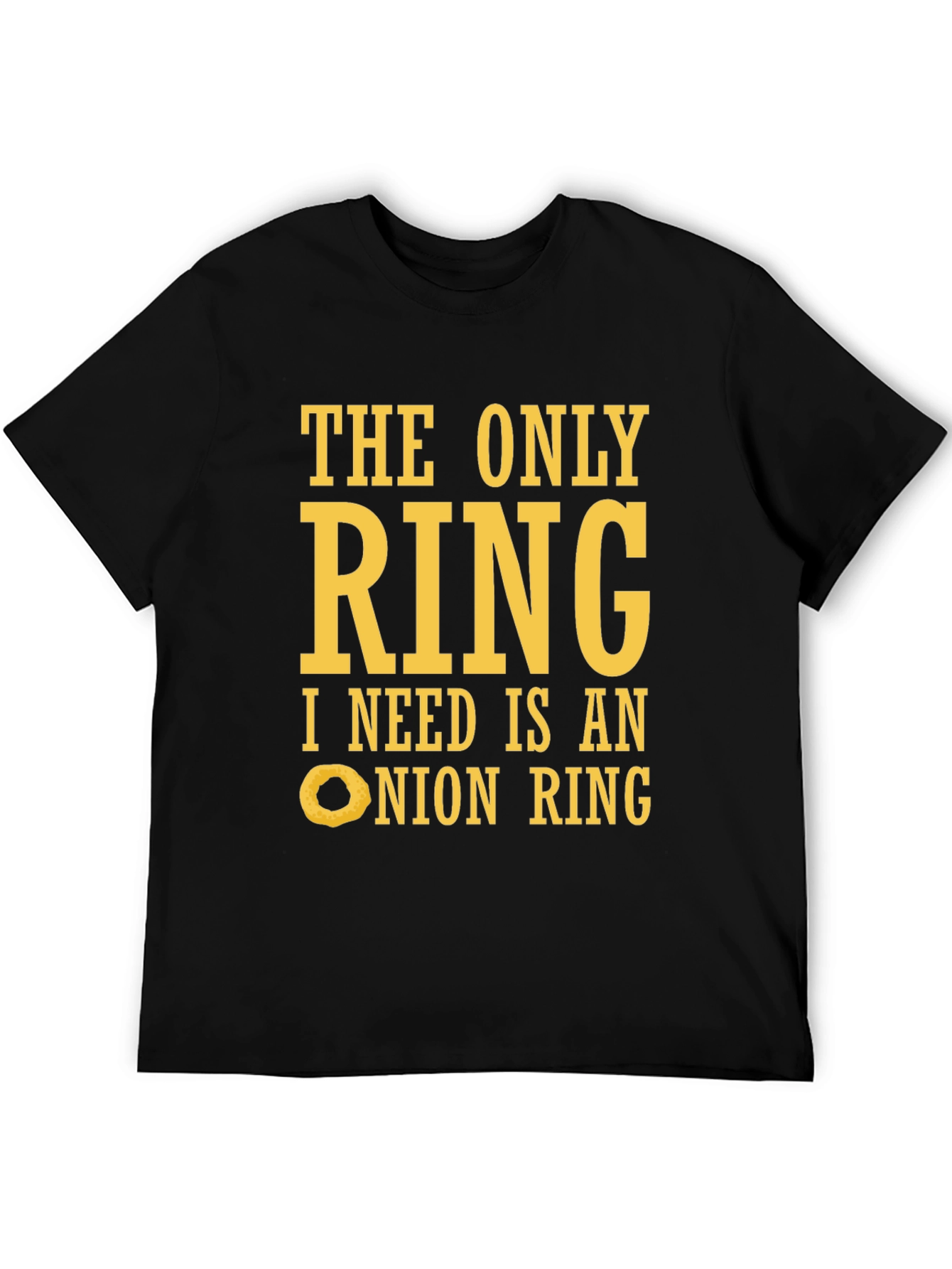 Funny Onion Ring T-Shirt - Foodie Apparel
