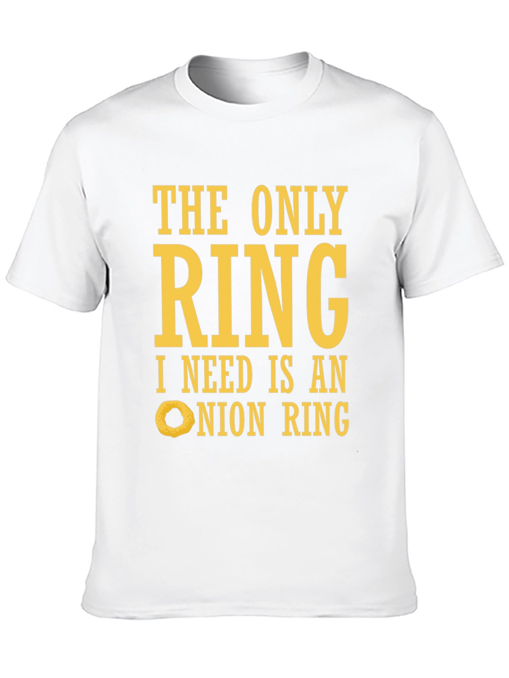 Funny Onion Ring T-Shirt - Foodie Apparel