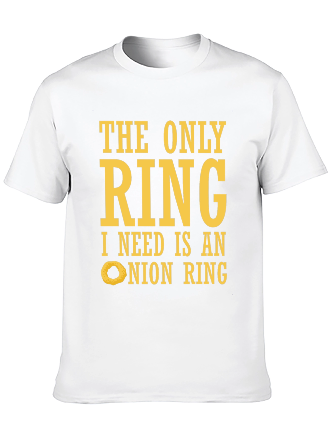 Funny Onion Ring T-Shirt - Foodie Apparel