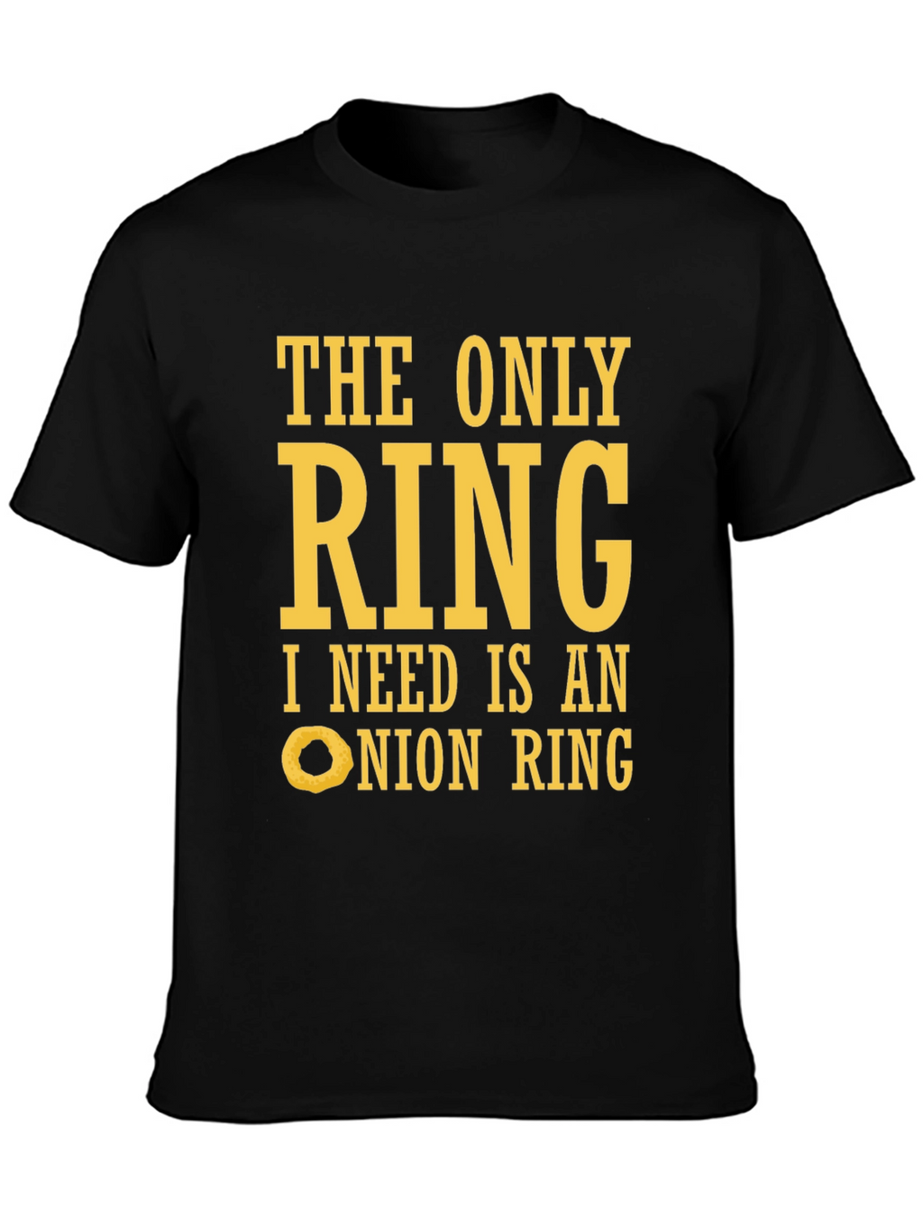 Funny Onion Ring T-Shirt - Foodie Apparel