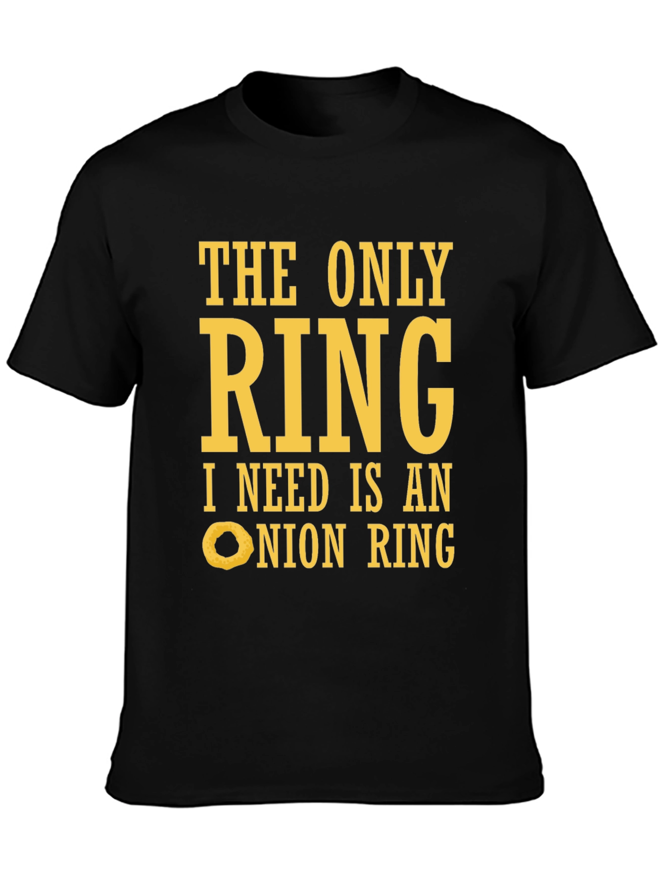 Funny Onion Ring T-Shirt - Foodie Apparel
