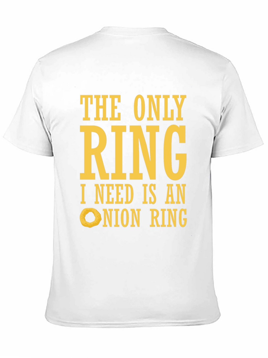 Funny Onion Ring T-Shirt - Foodie Apparel