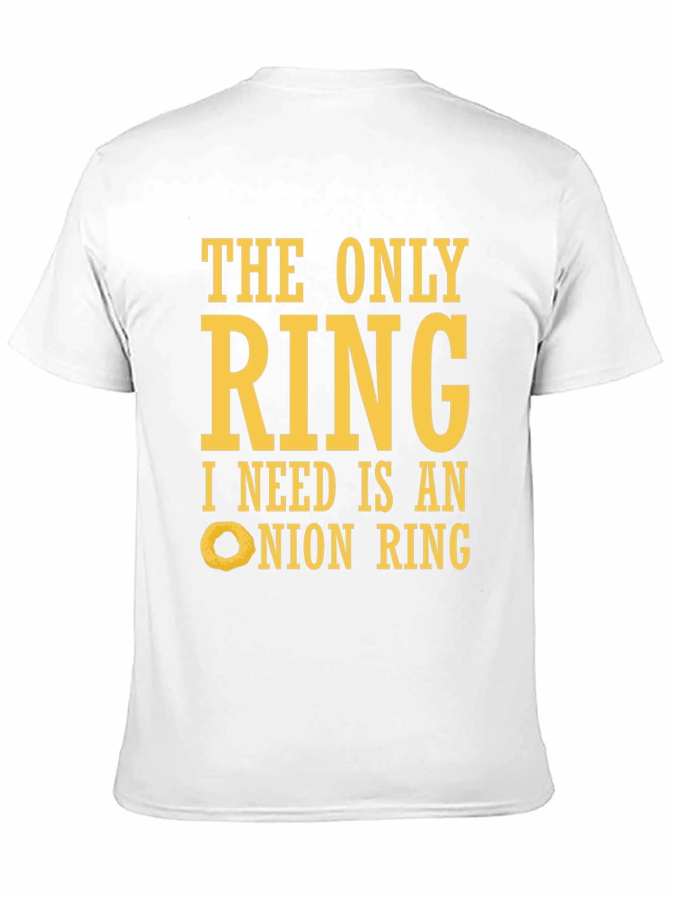 Funny Onion Ring T-Shirt - Foodie Apparel