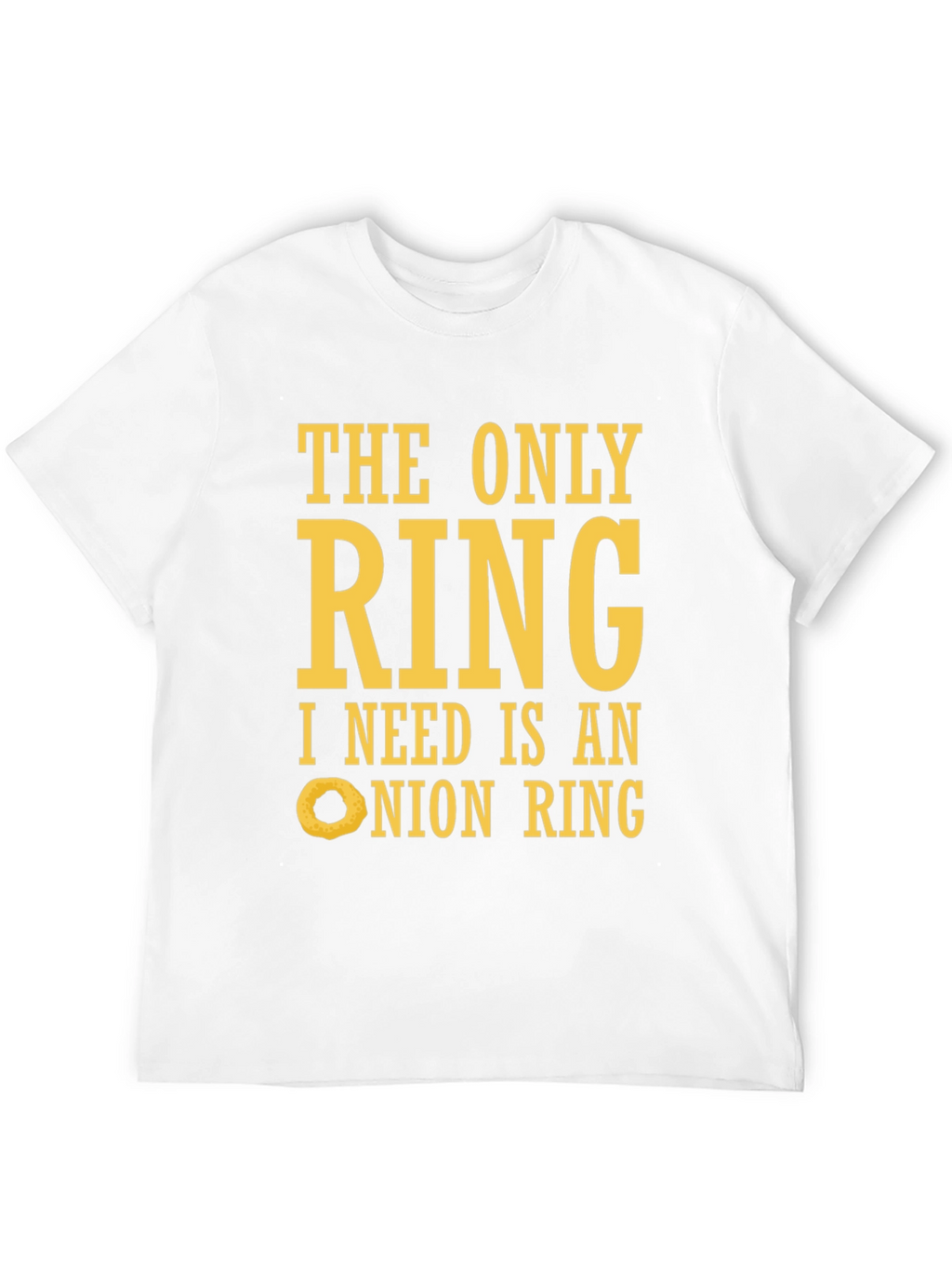 Funny Onion Ring T-Shirt - Foodie Apparel