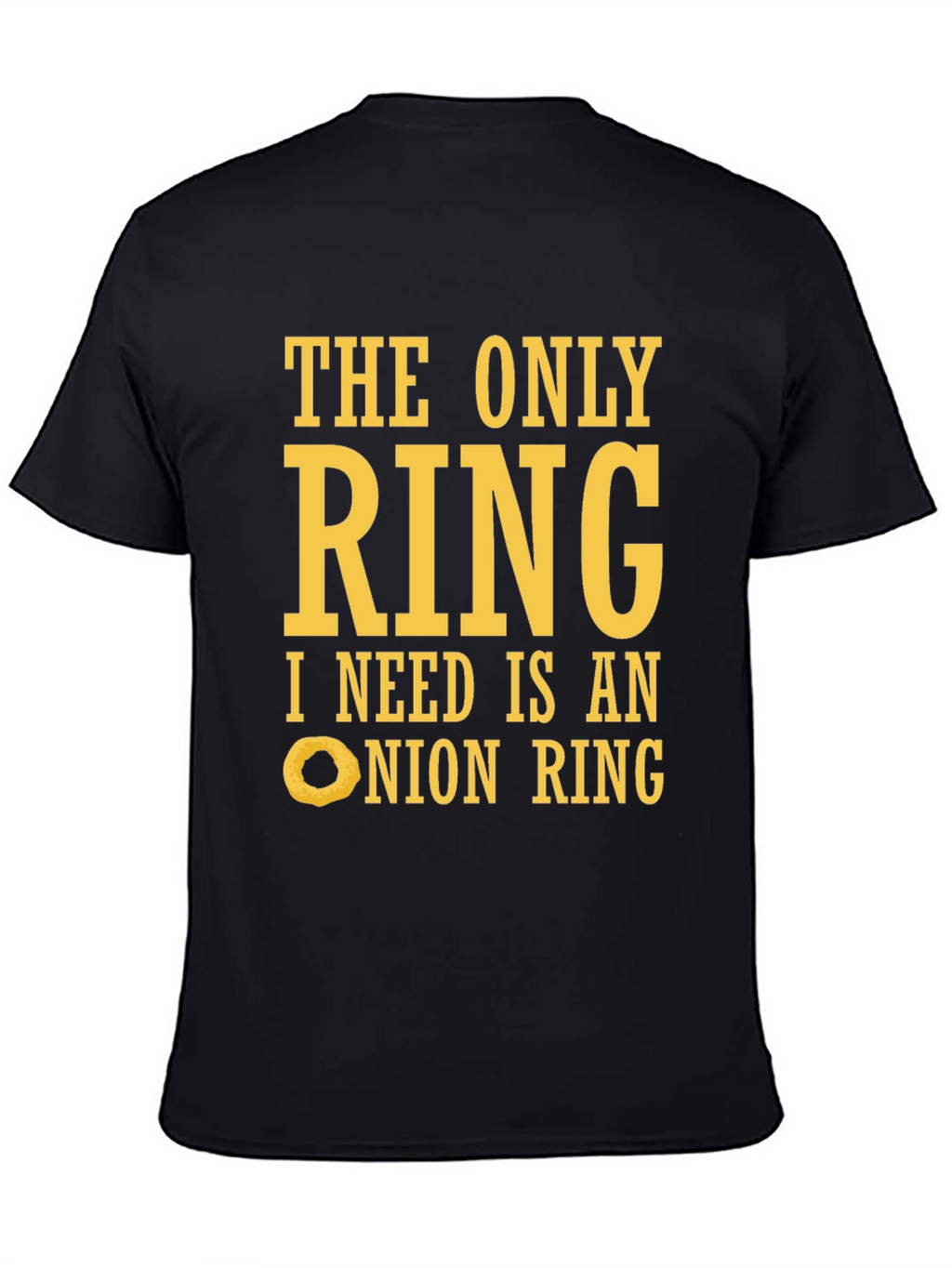 Funny Onion Ring T-Shirt - Foodie Apparel