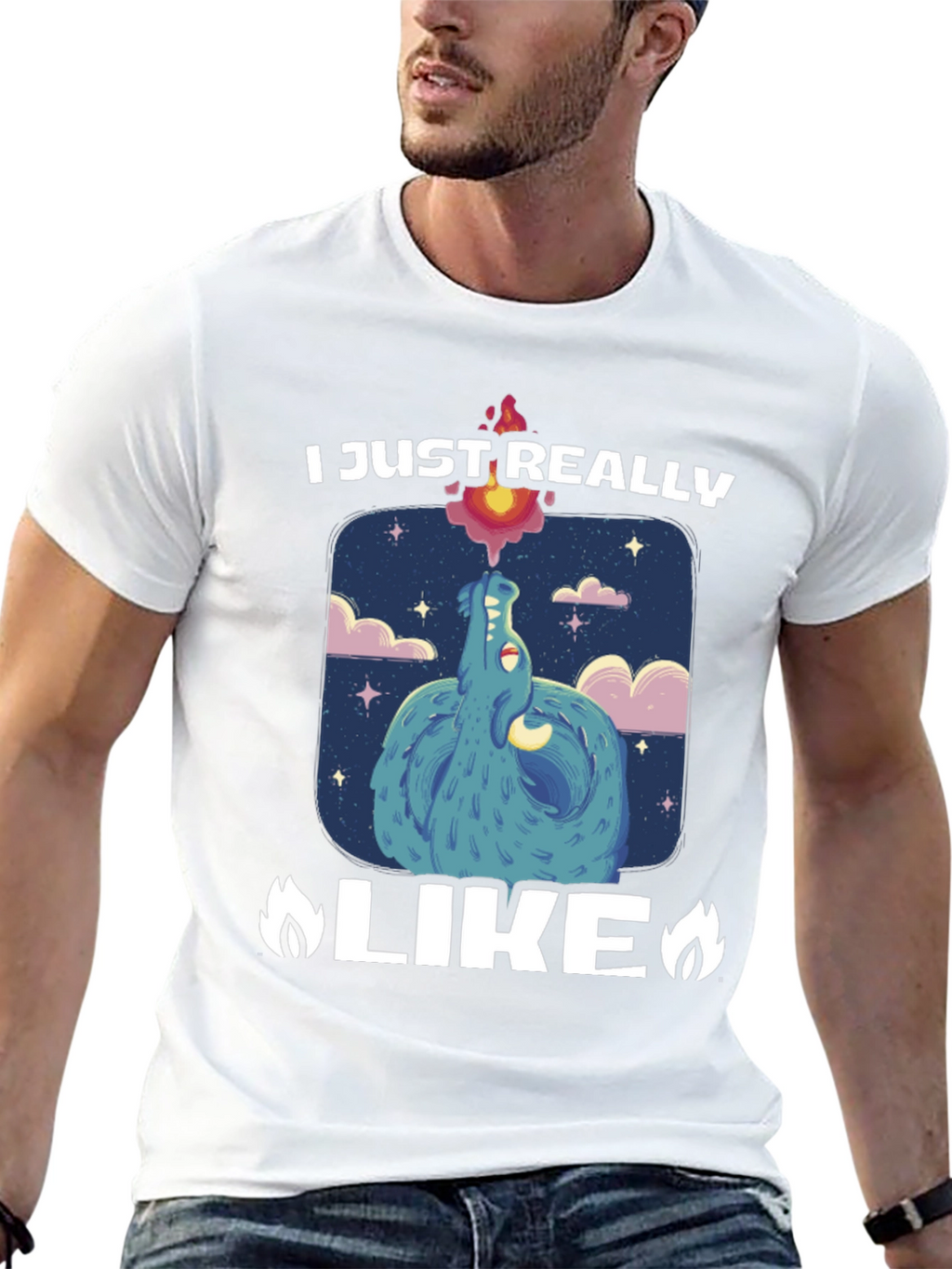 I Just Really Like Dragons T-Shirt