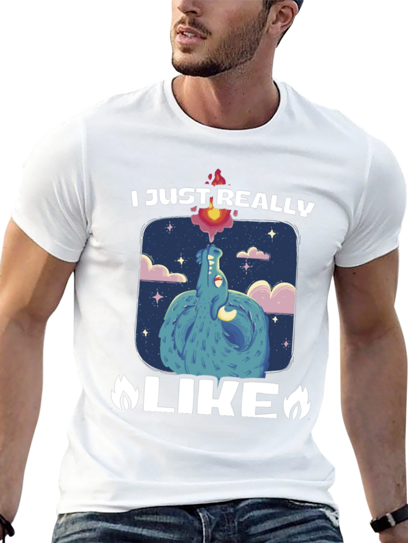 I Just Really Like Dragons T-Shirt