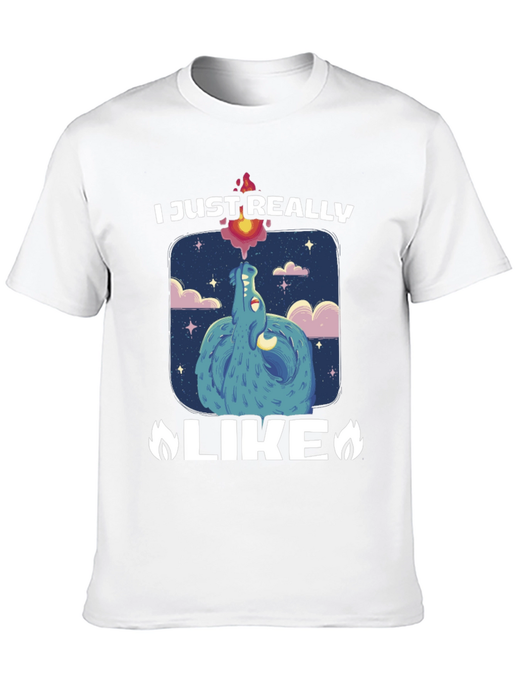 I Just Really Like Dragons T-Shirt