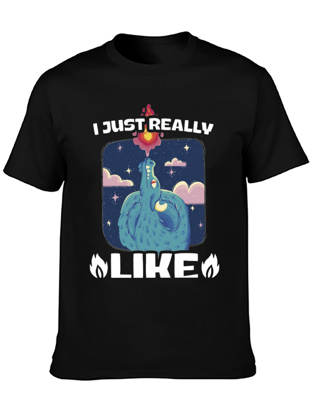 I Just Really Like Dragons T-Shirt