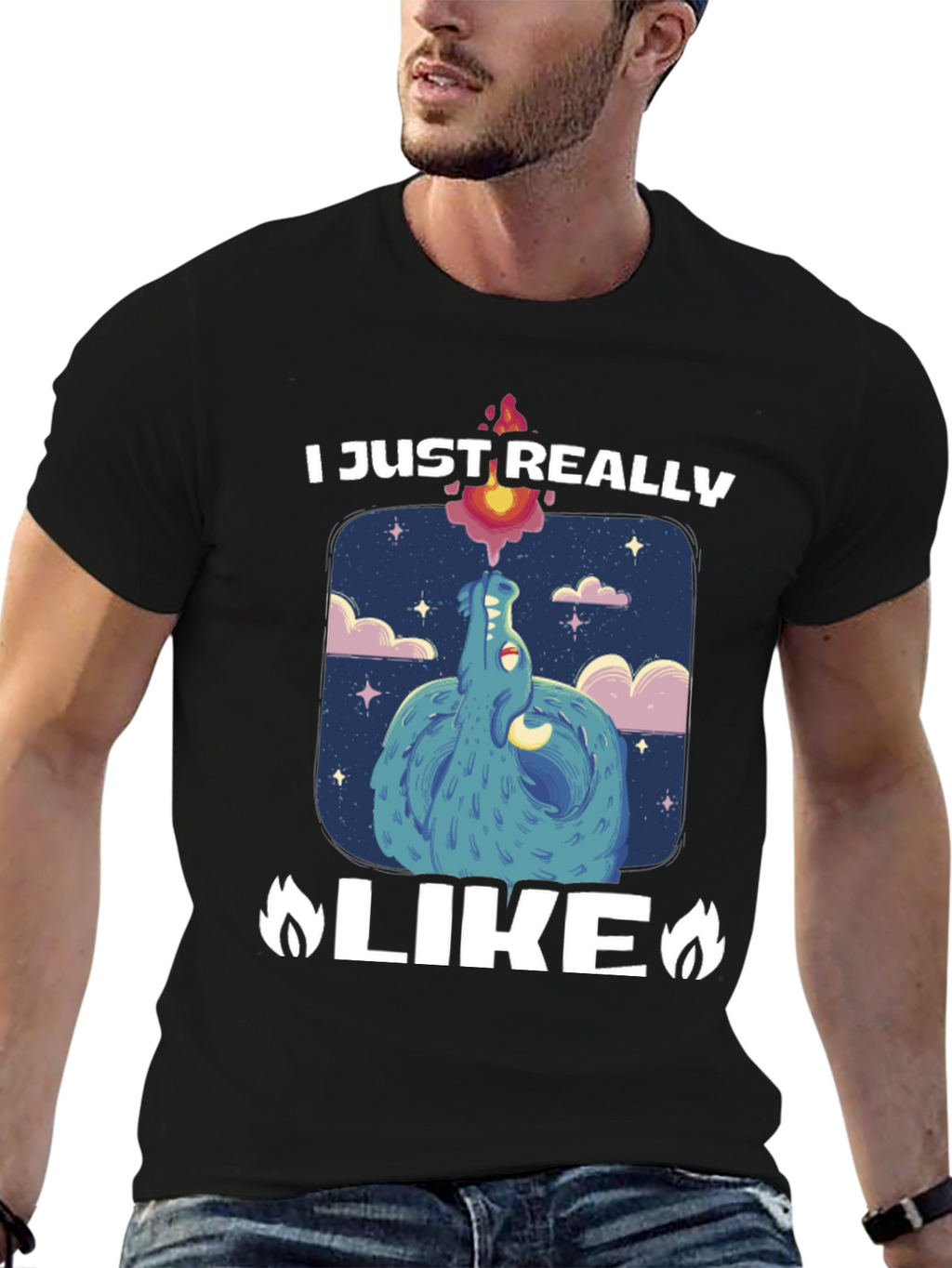 I Just Really Like Dragons T-Shirt