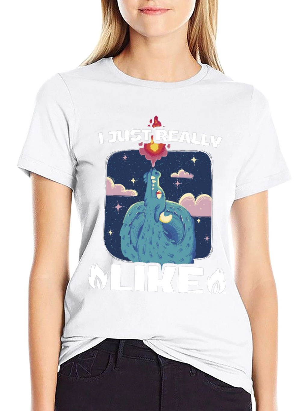 I Just Really Like Dragons T-Shirt