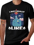 I Just Really Like Dragons T-Shirt