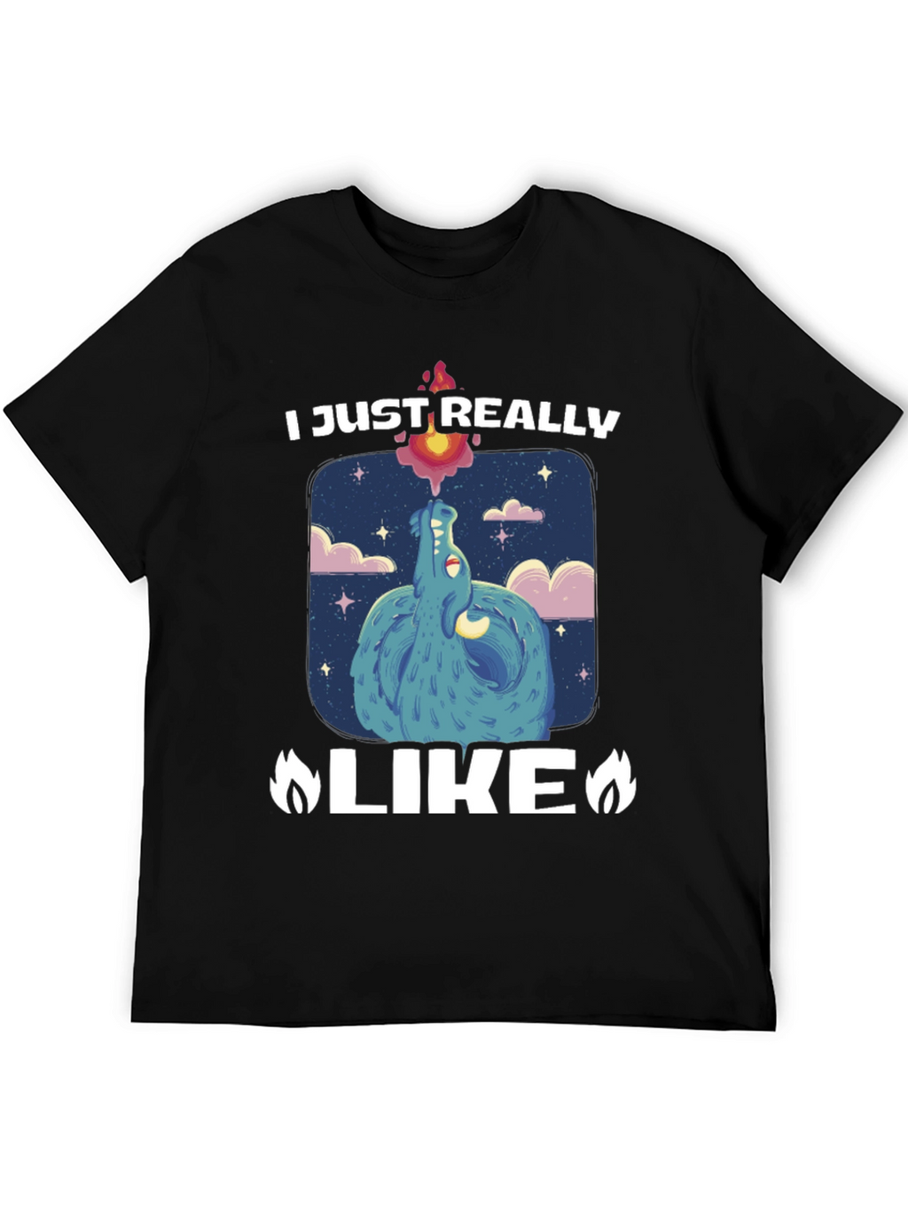 I Just Really Like Dragons T-Shirt