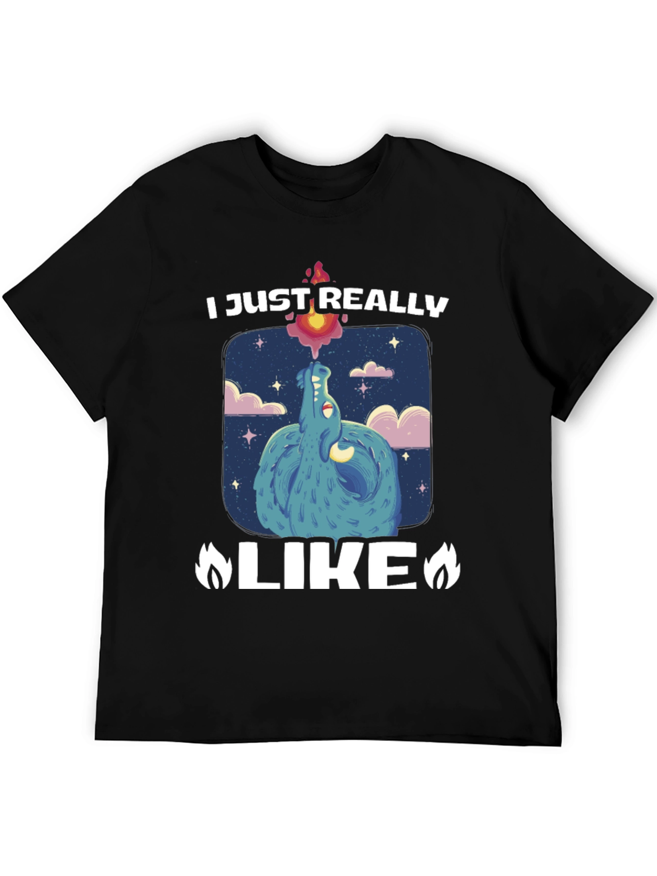 I Just Really Like Dragons T-Shirt
