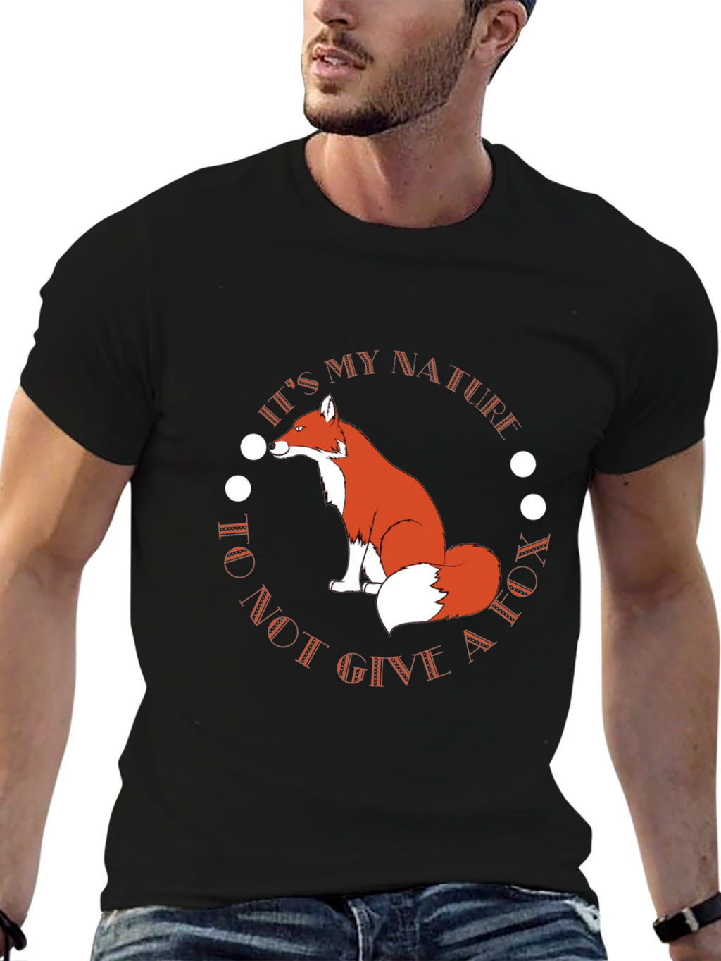 Fox Nature T-Shirt -  Funny Animal Graphic Tee