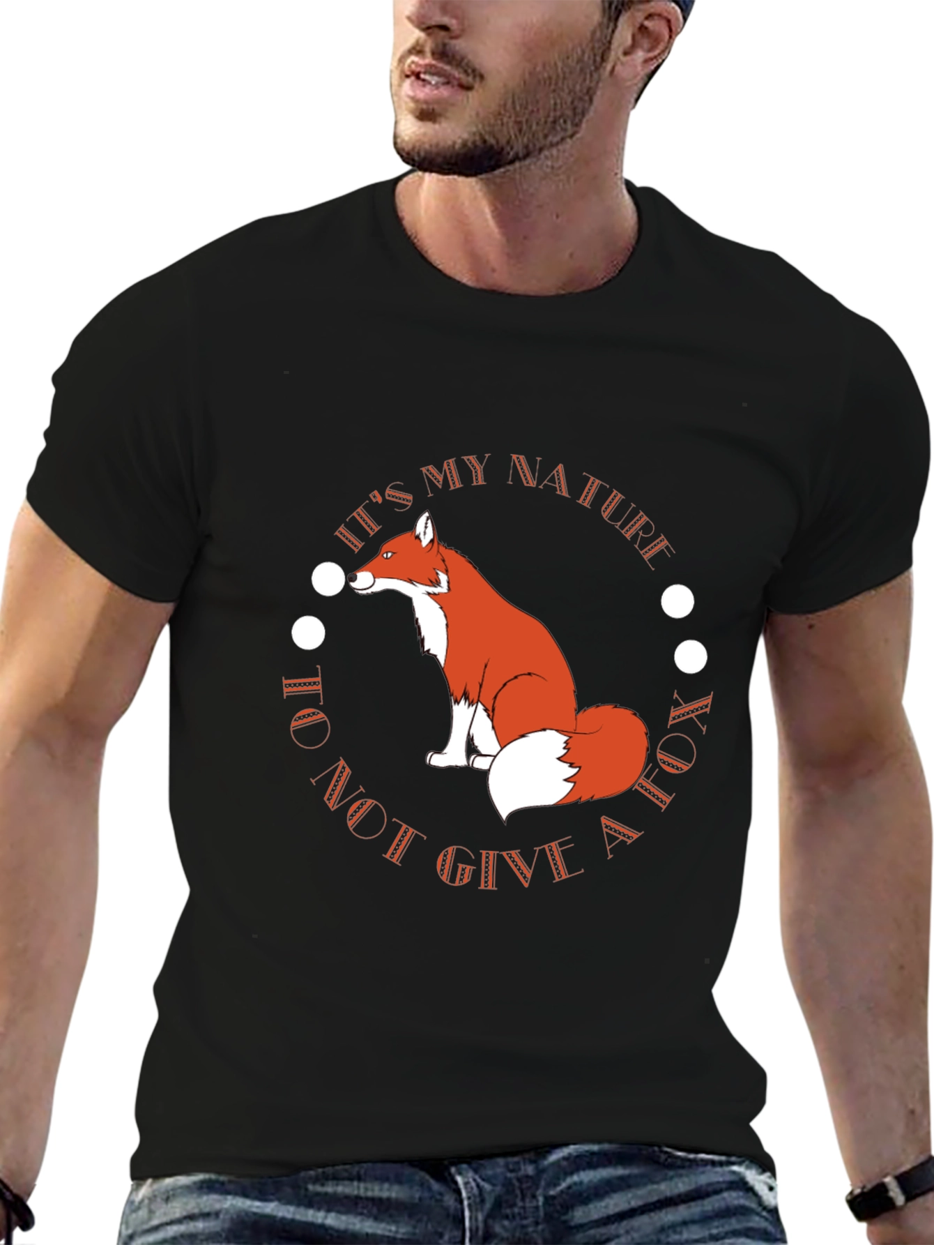 Fox Nature T-Shirt -  Funny Animal Graphic Tee