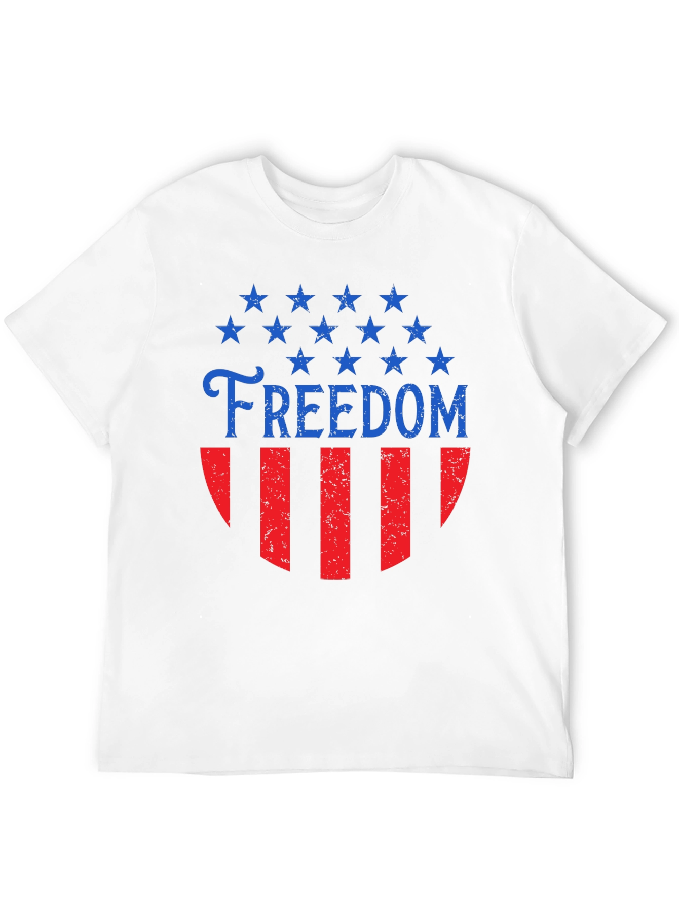Freedom Graphic Tee - Patriotic USA Shirt