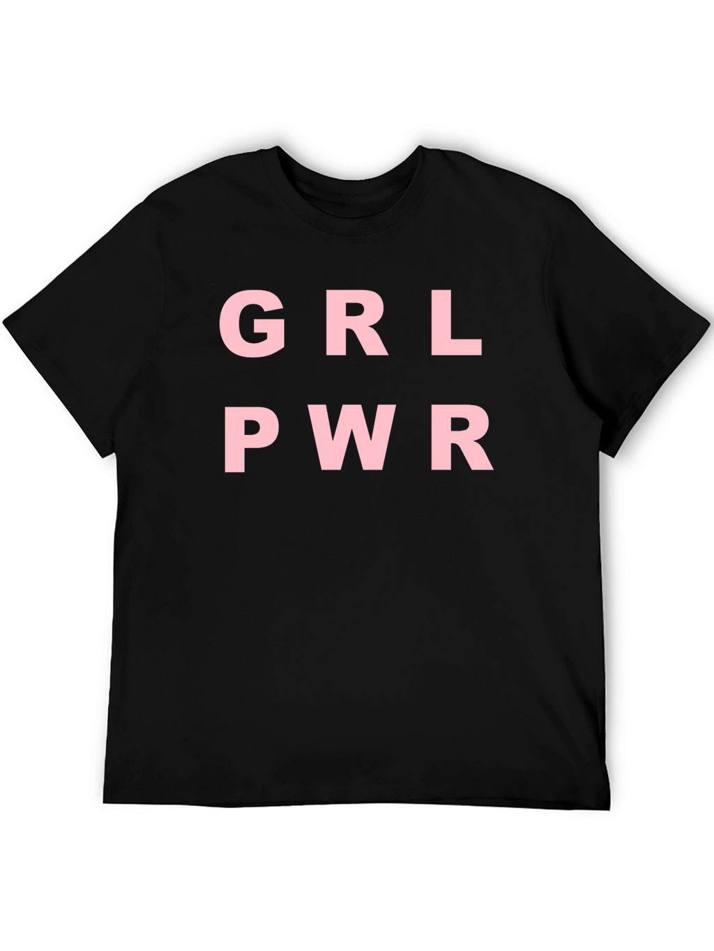 GRL PWR Graphic Tee - Empowering Black T-Shirt