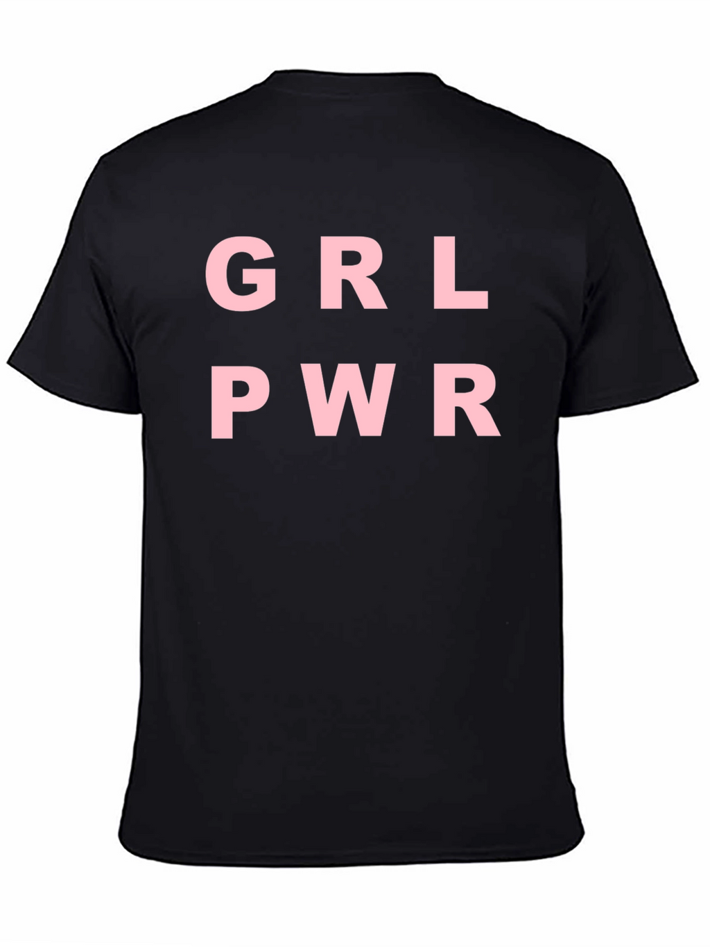 GRL PWR Graphic Tee - Empowering Black T-Shirt