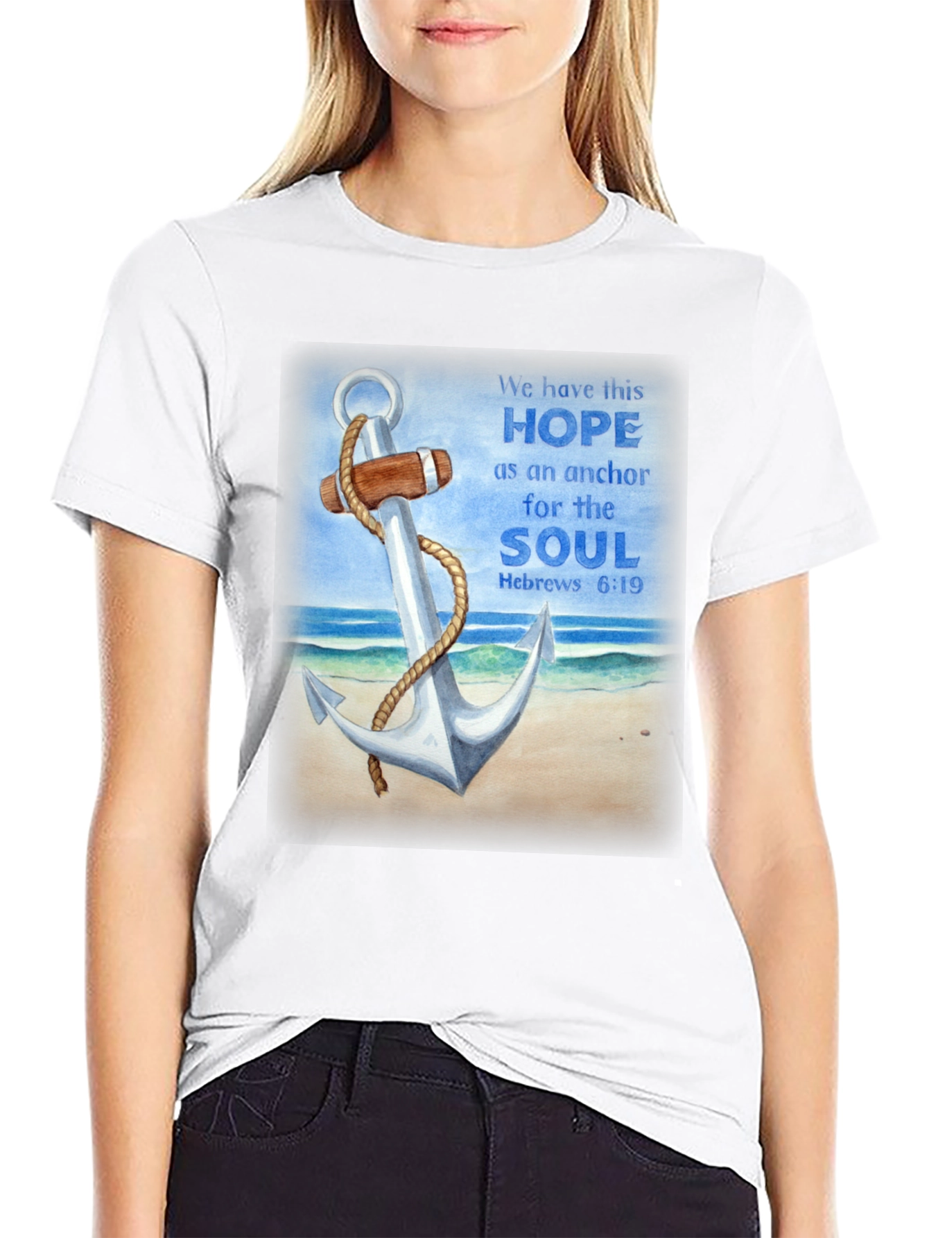 Hope Anchor Christian T-Shirt