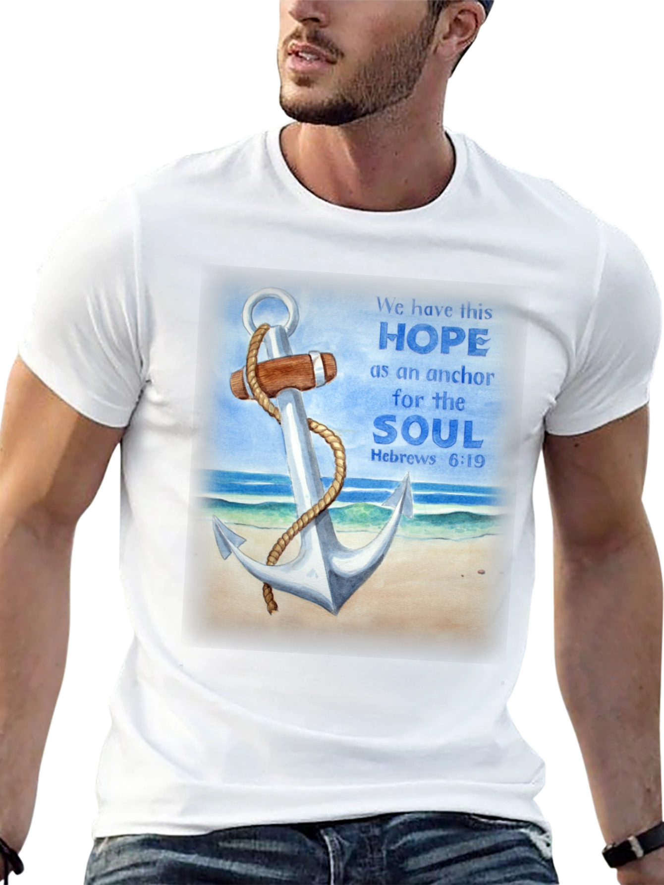 Hope Anchor Christian T-Shirt