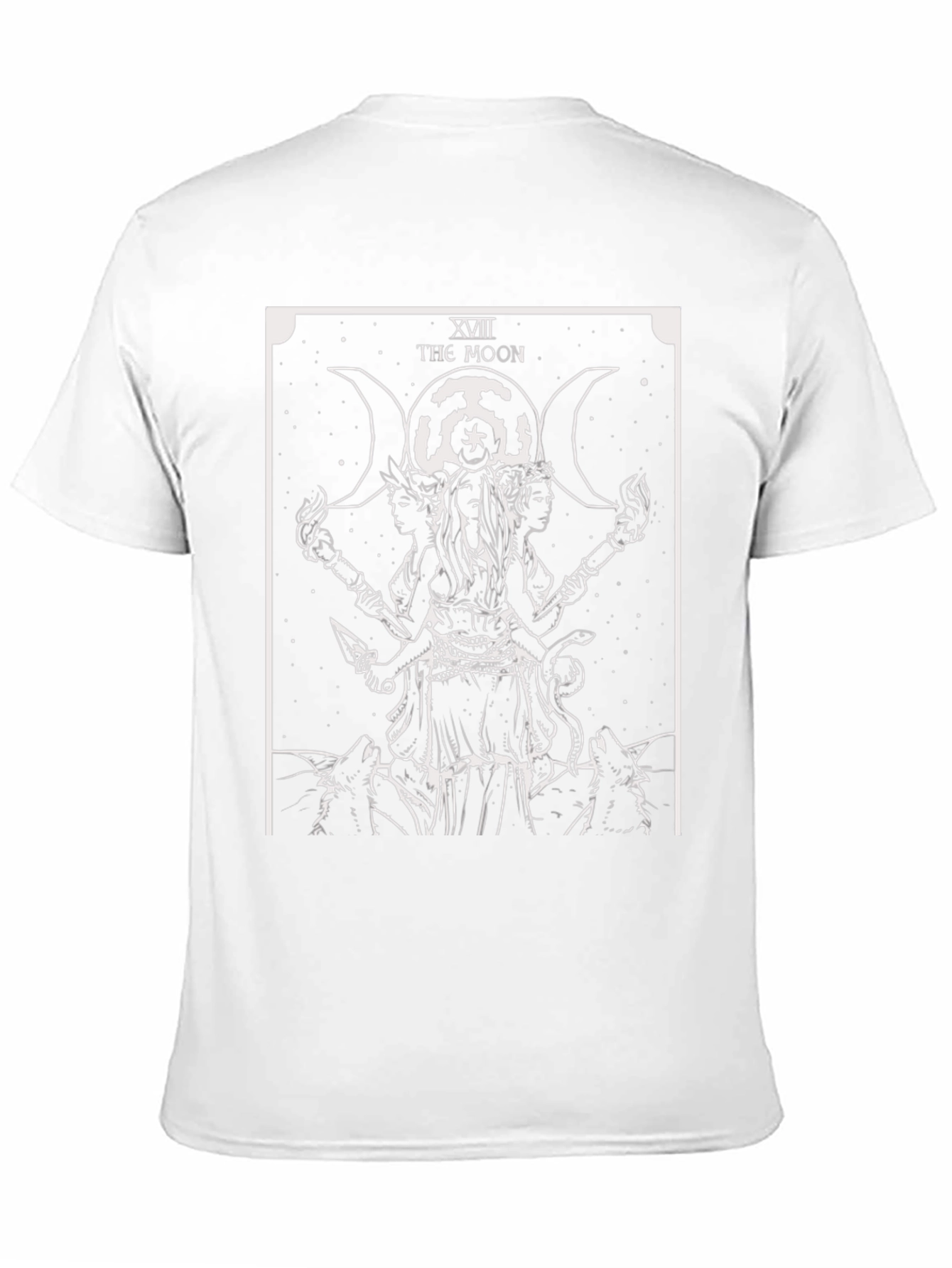 The Moon Tarot Card Graphic Tee