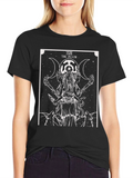 The Moon Tarot Card Graphic Tee
