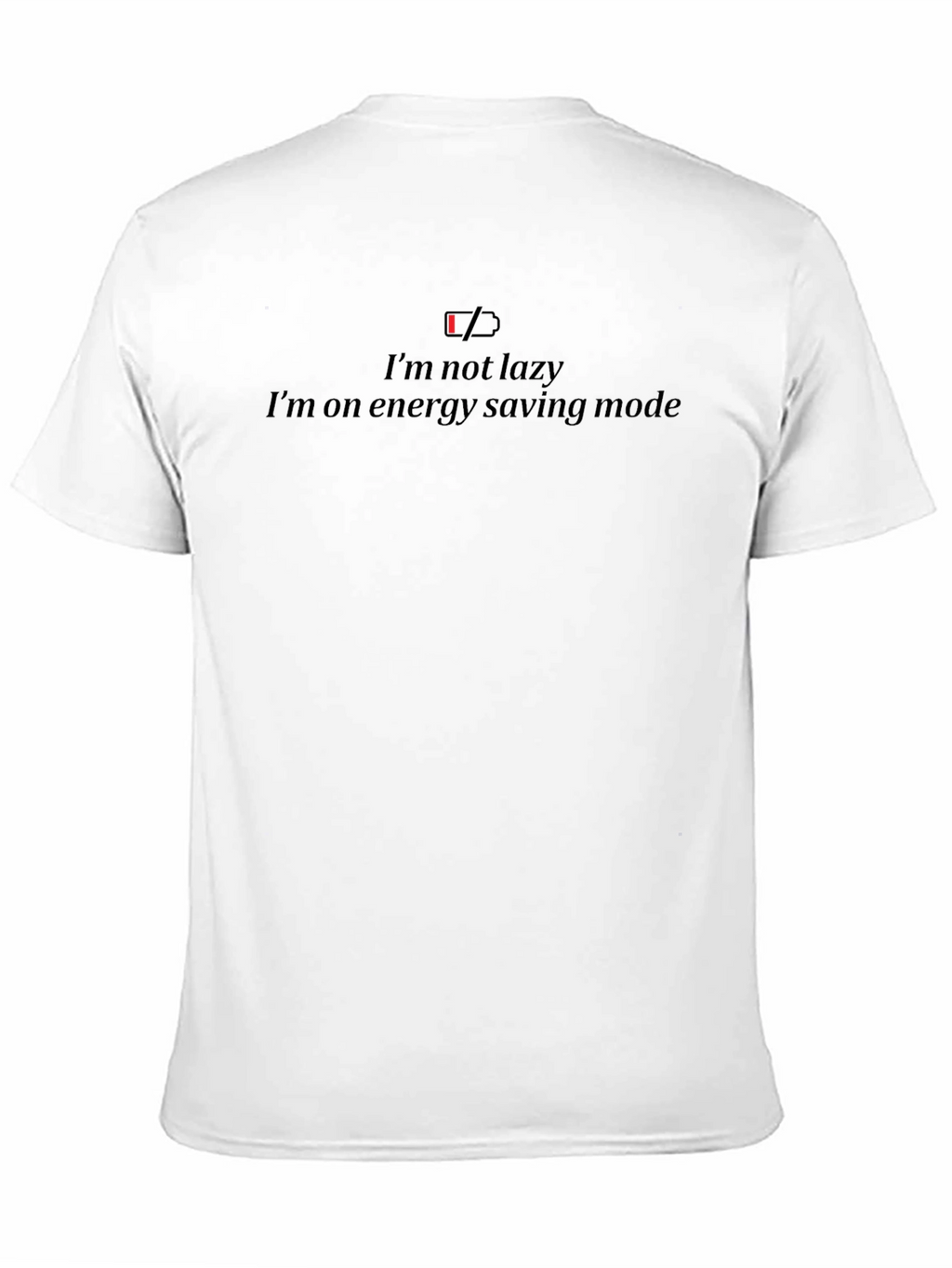 Energy Saving Mode Graphic Tee