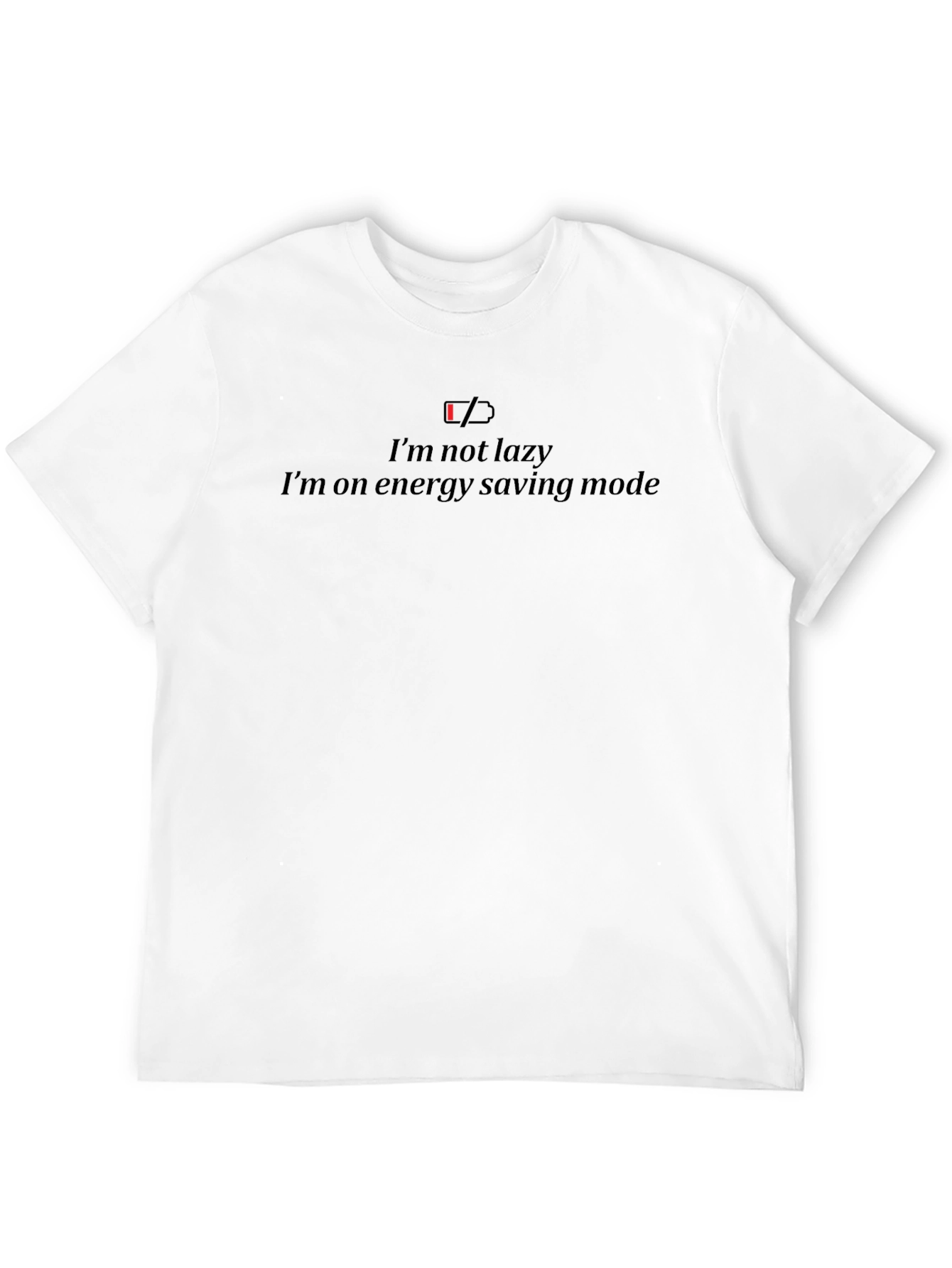 Energy Saving Mode Graphic Tee