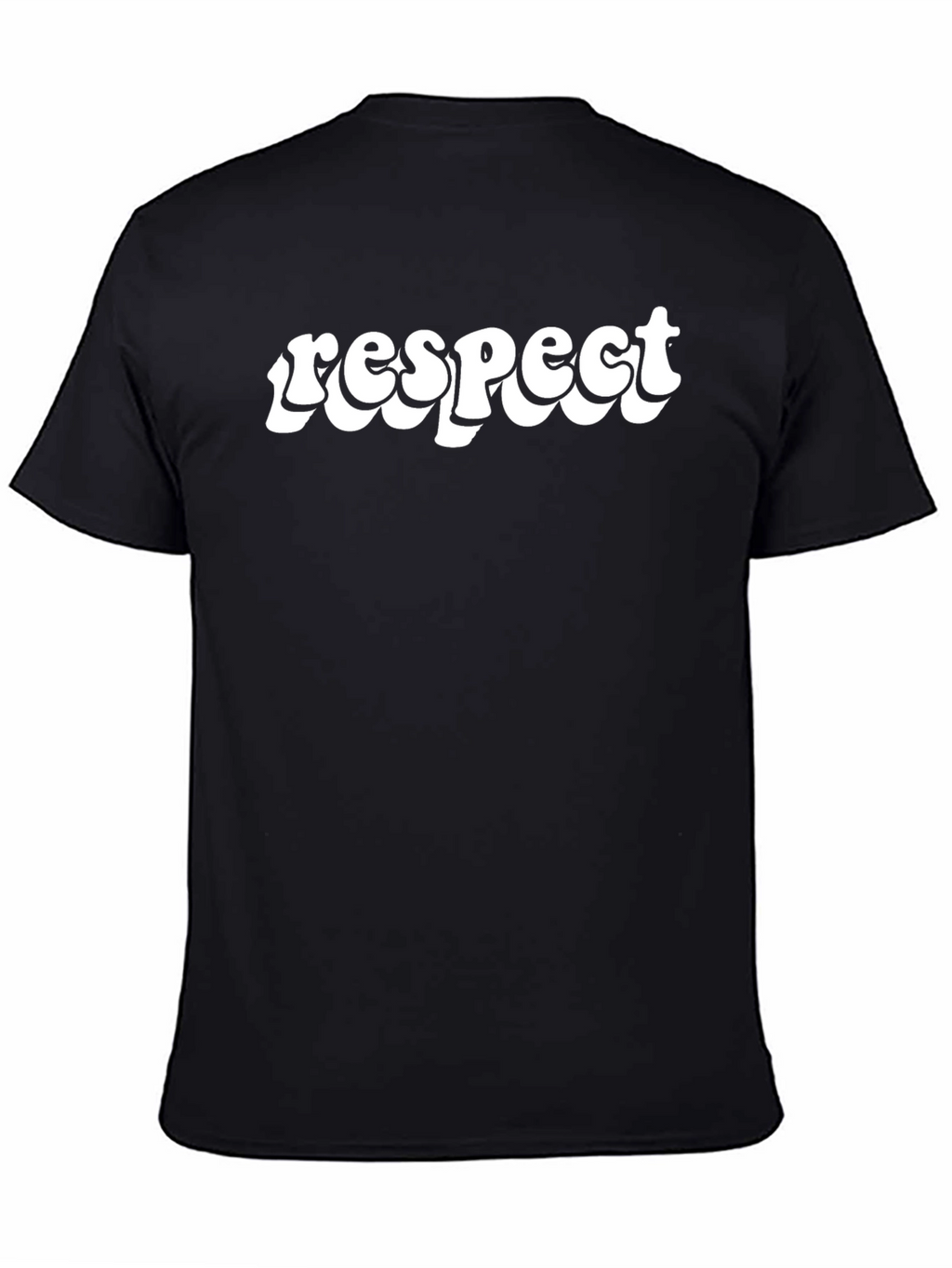 Respect T-Shirt - Retro Style Word Art