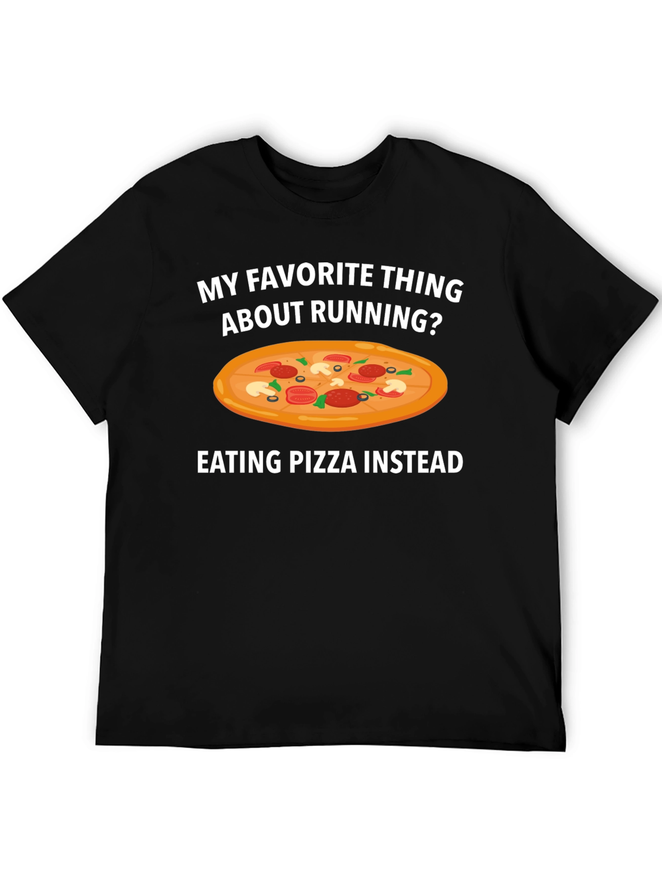 Pizza Instead Running T-Shirt
