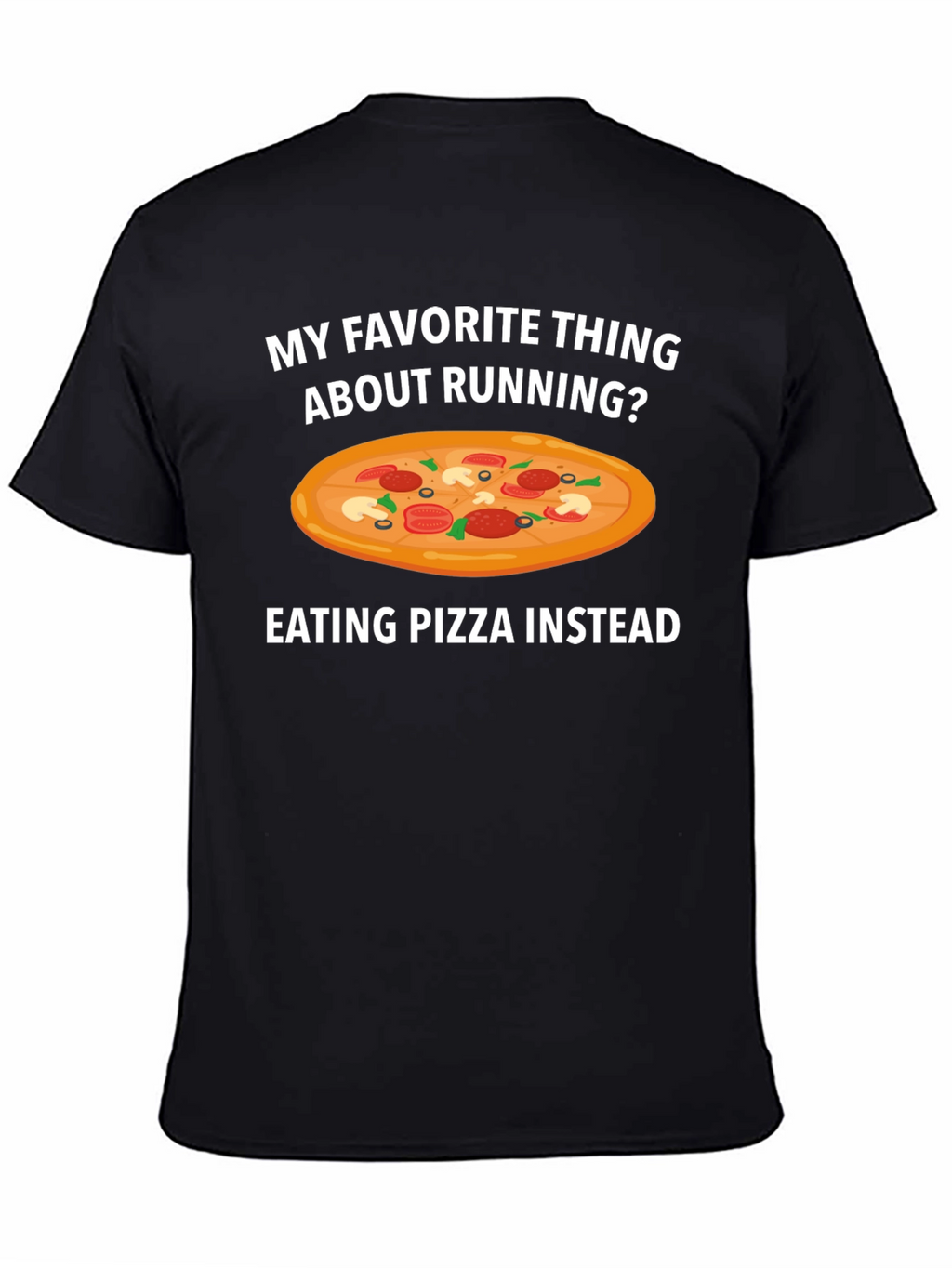 Pizza Instead Running T-Shirt