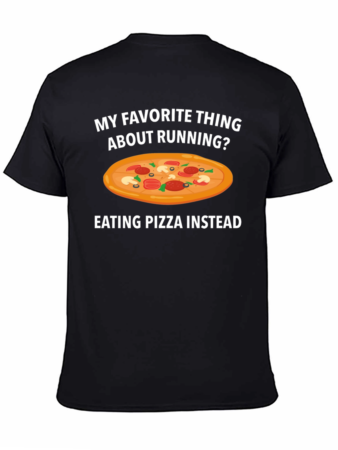 Pizza Instead Running T-Shirt