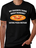 Pizza Instead Running T-Shirt