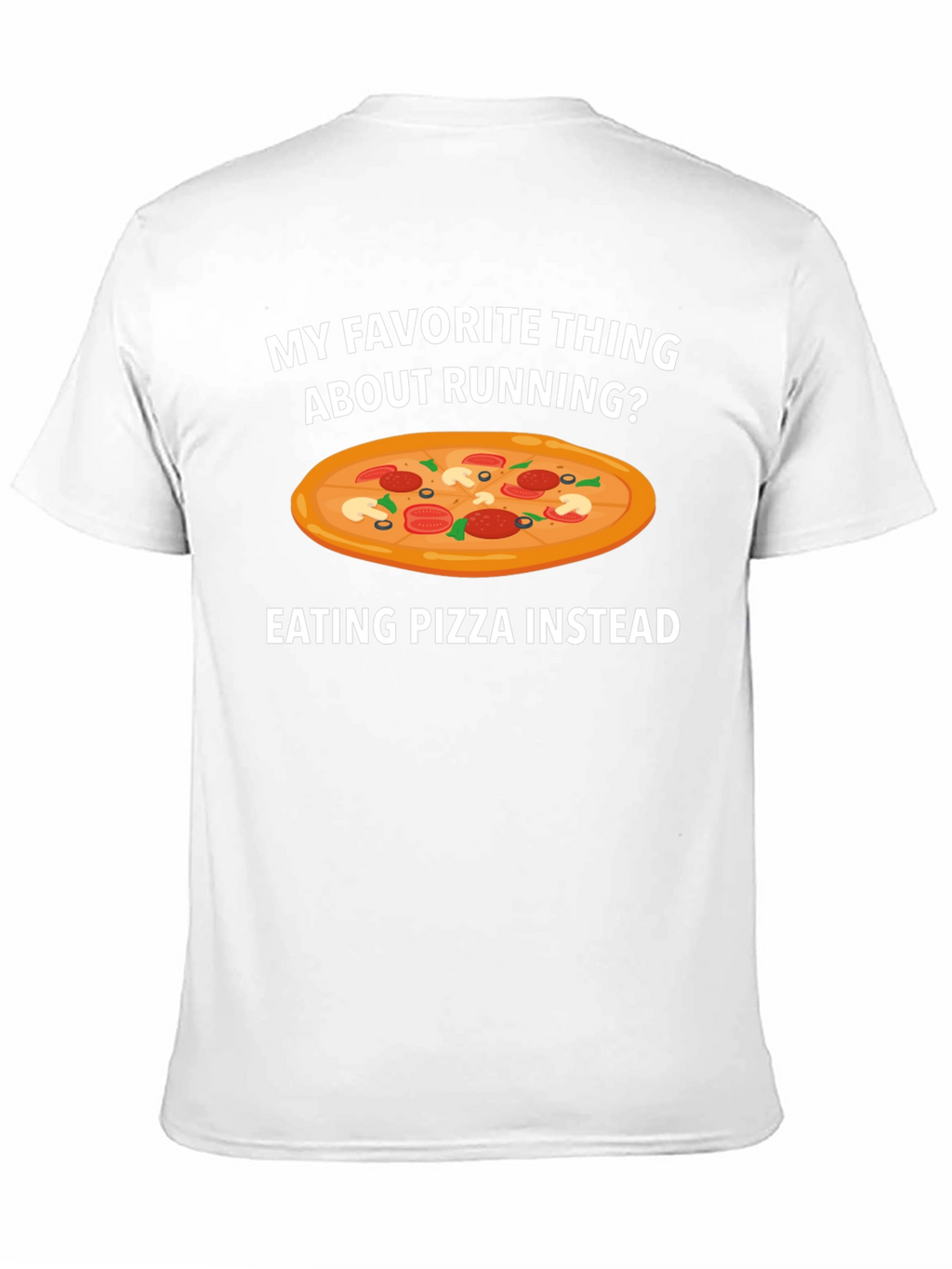 Pizza Instead Running T-Shirt