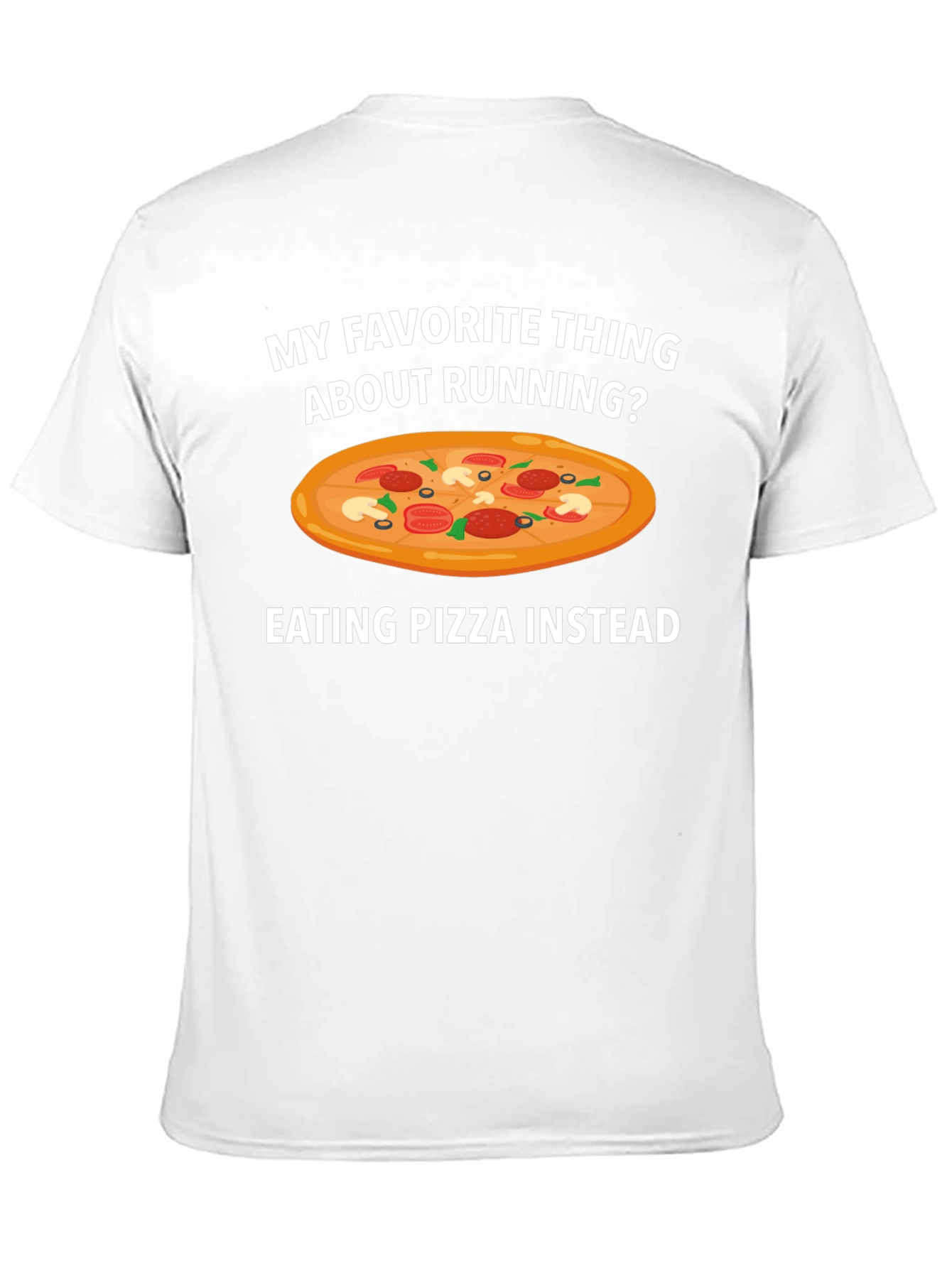 Pizza Instead Running T-Shirt