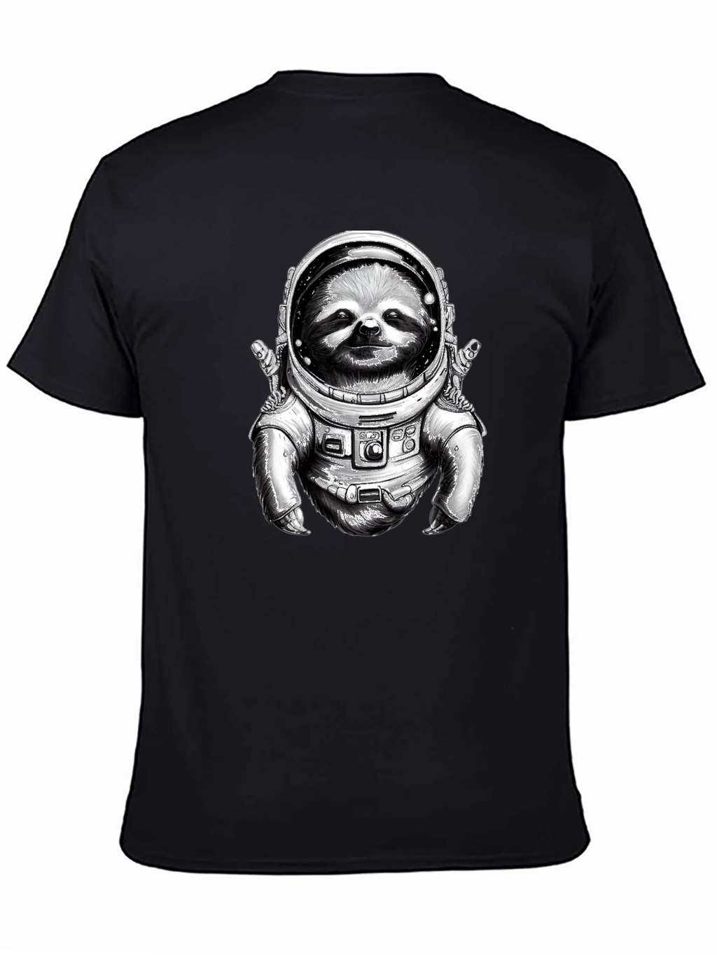 Sloth Astronaut Graphic T-Shirt - Space Explorer Tee