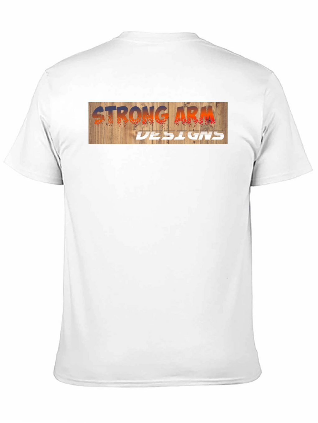 Strong Arm Designs Graphic Tee - Black Casual T-Shirt