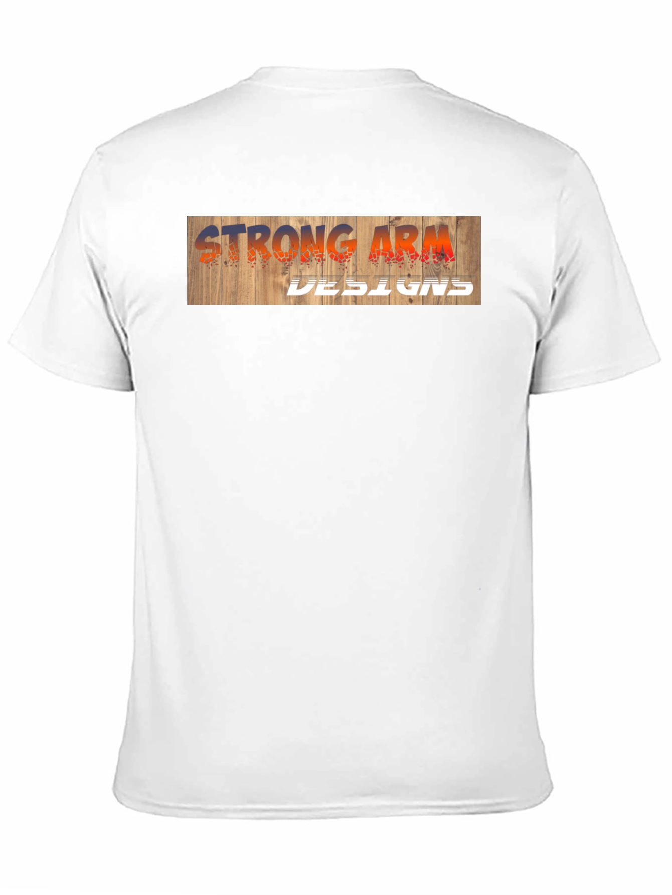 Strong Arm Designs Graphic Tee - Black Casual T-Shirt
