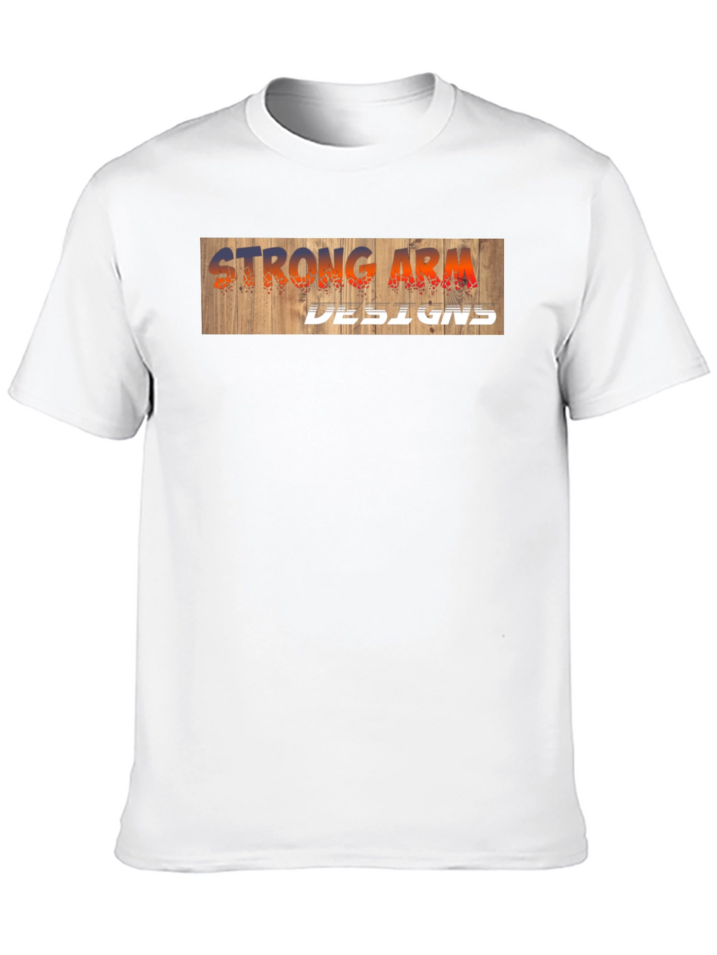 Strong Arm Designs Graphic Tee - Black Casual T-Shirt