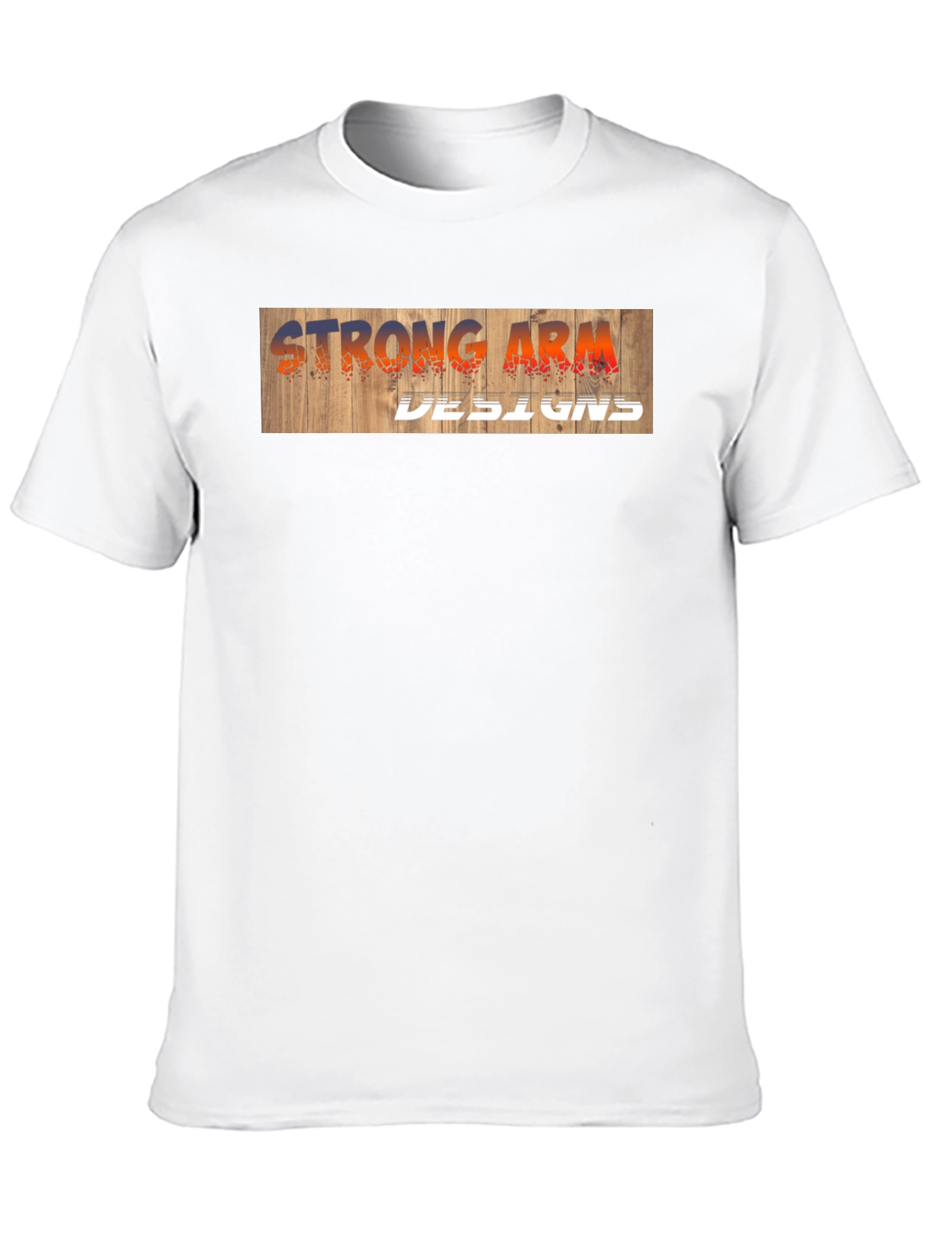 Strong Arm Designs Graphic Tee - Black Casual T-Shirt