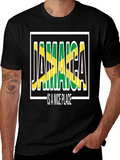 Jamaica is a Nice Place Black T-Shirt