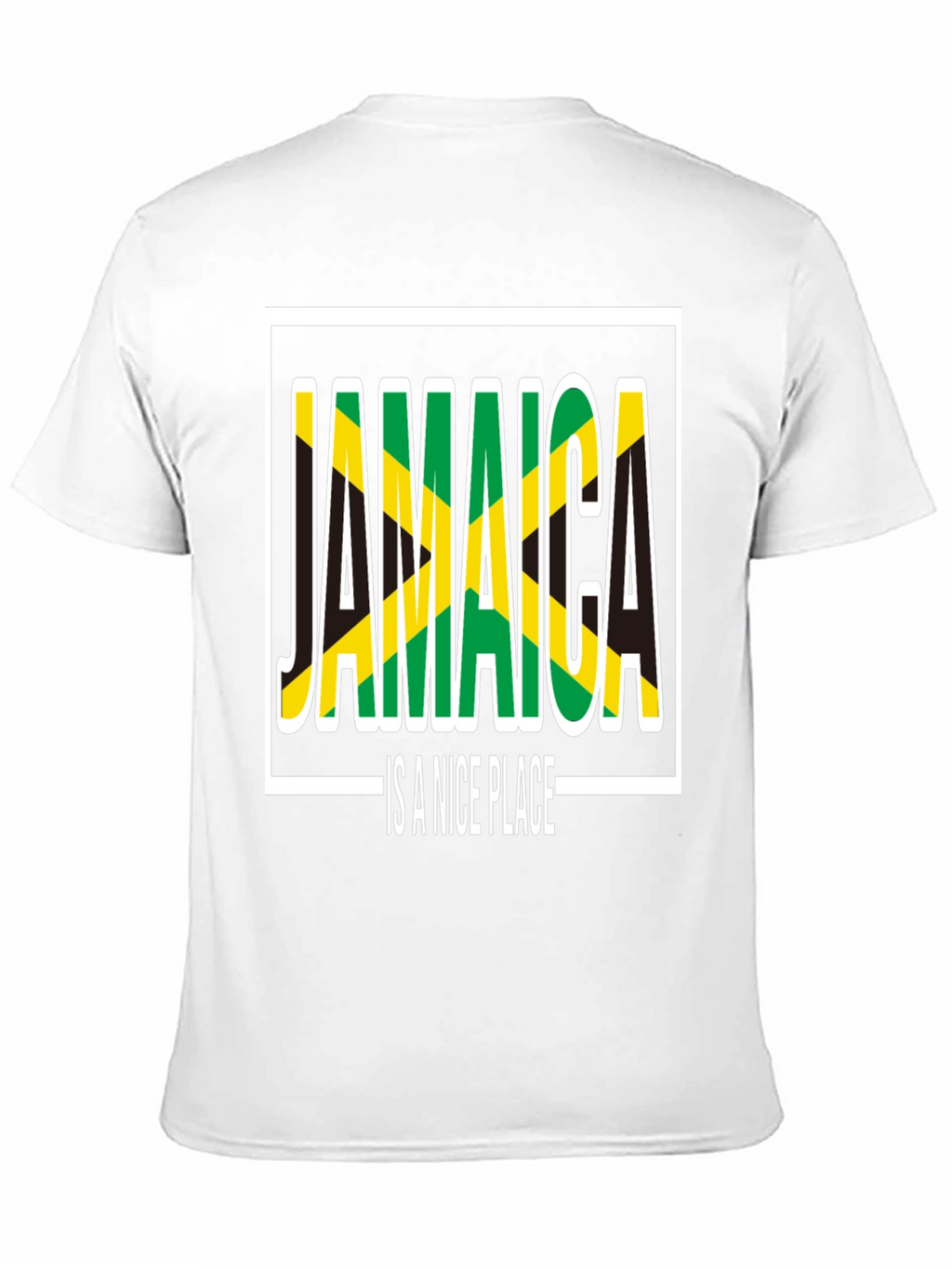 Jamaica is a Nice Place Black T-Shirt