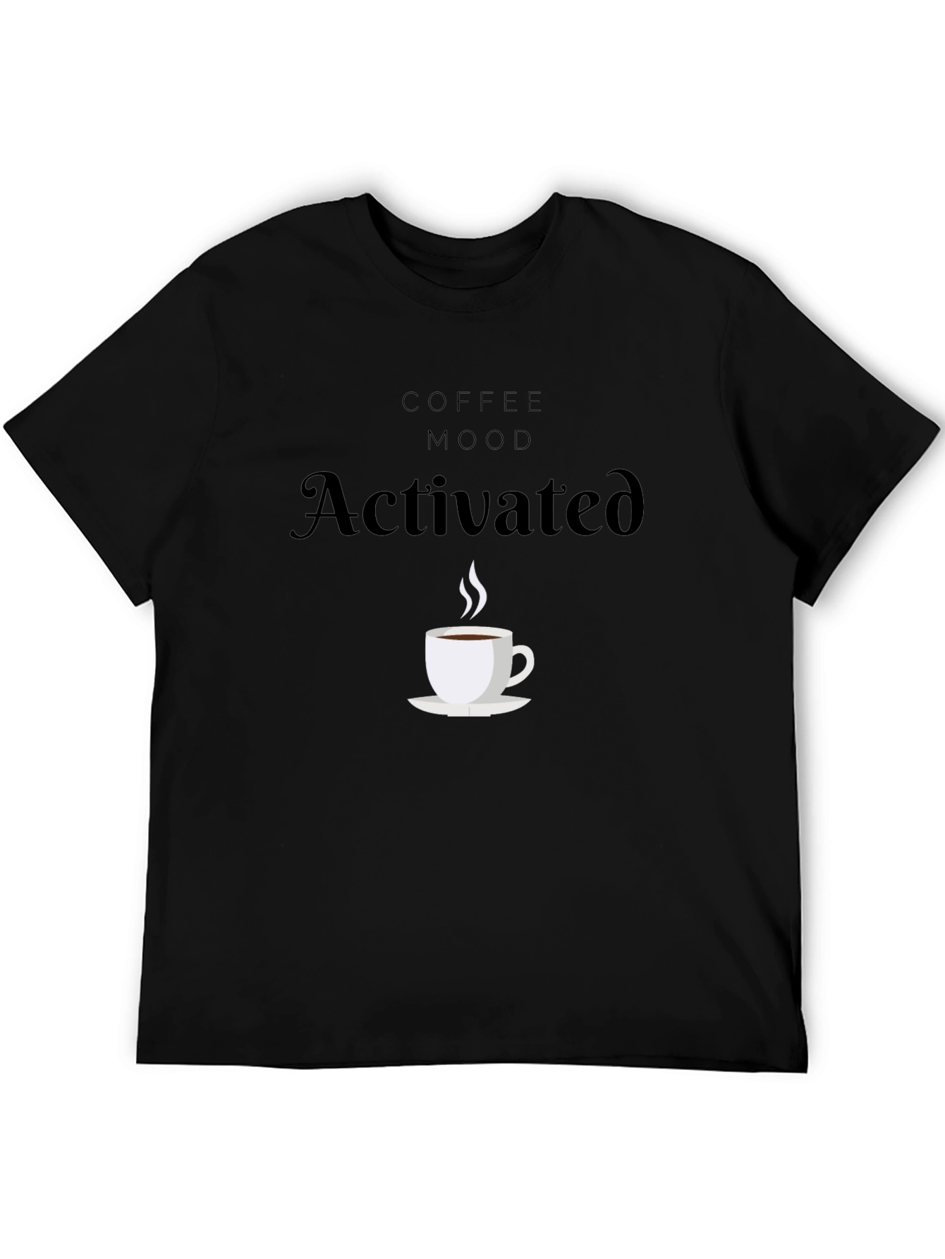 Coffee Mood Activated Graphic T-Shirt